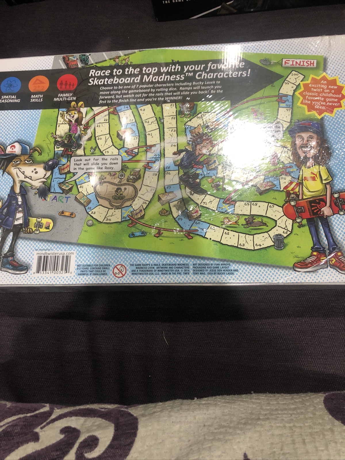 Bucky Lasek’s Ramps & Rails Board Game Mind Twister USA