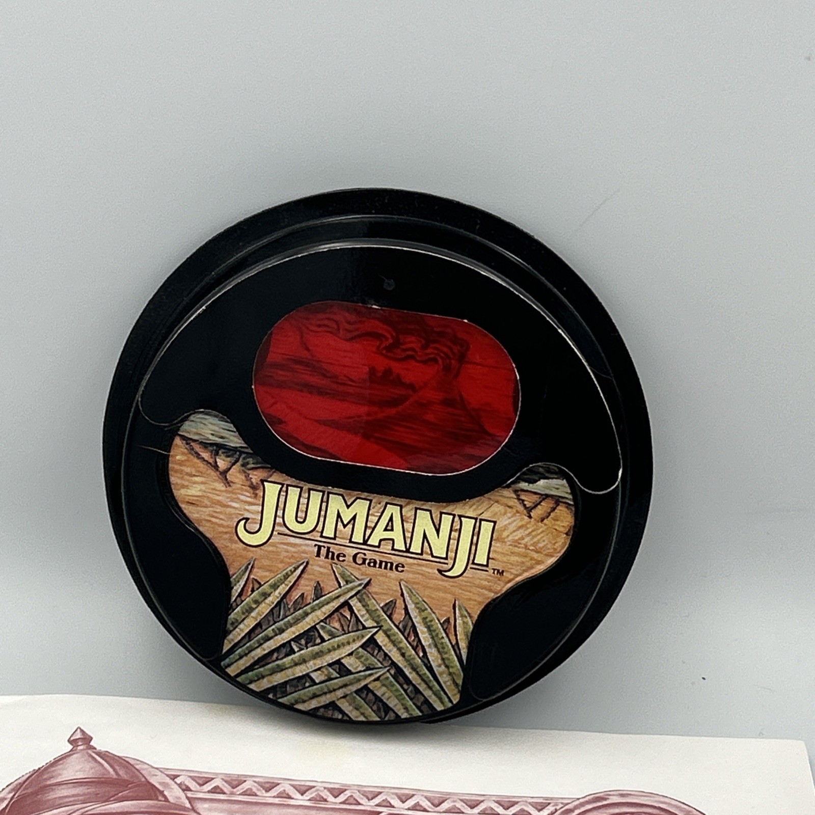 Vtg 1995 Jumanji Board Game Replacement Pieces Timer Dice Cards Pawns Decoder