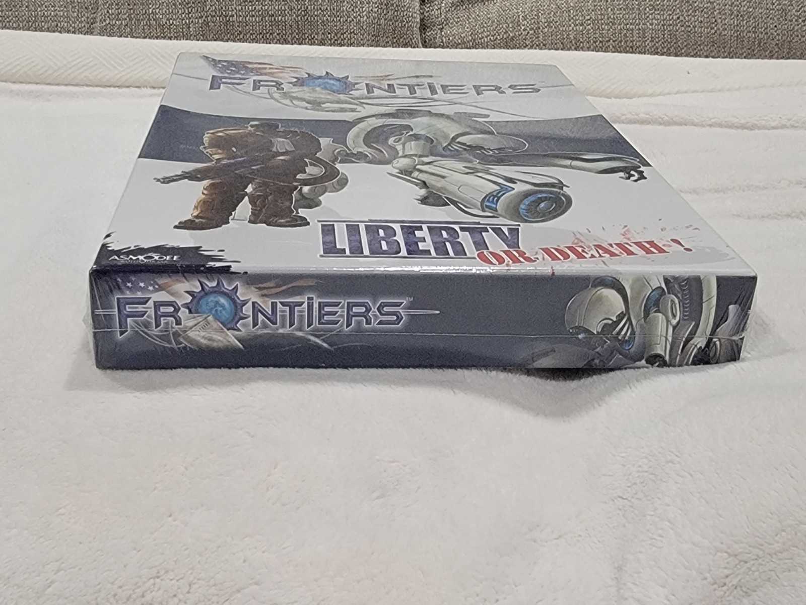 Frontiers Liberty or Death Strategy Board Game – Brand New Sealed – Asmodee