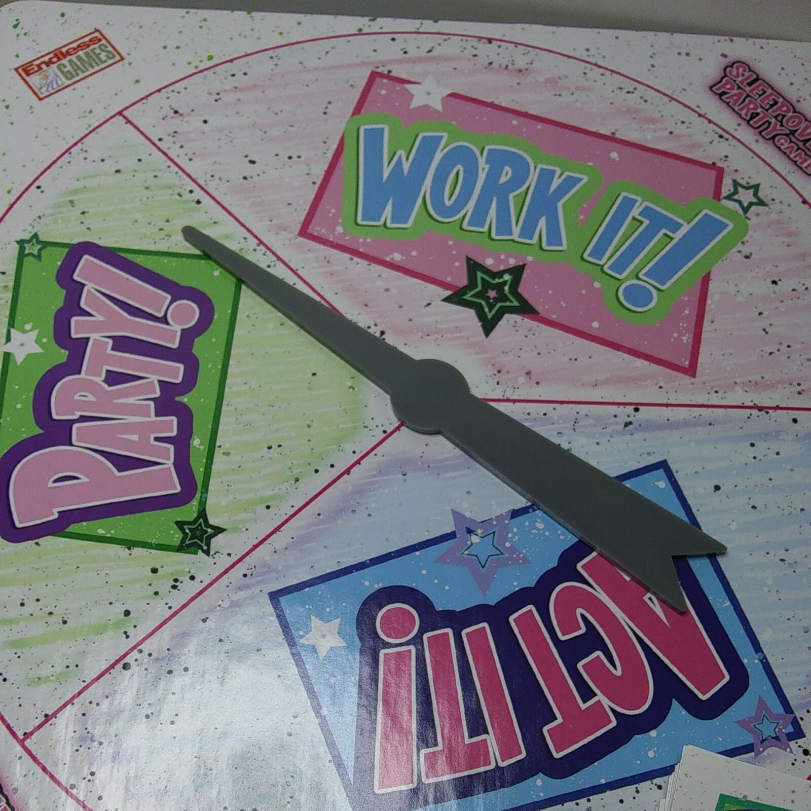 2014 Gigglicious Endless Games, ” Sleepover Party Game” Ages 8 + 3+ Players