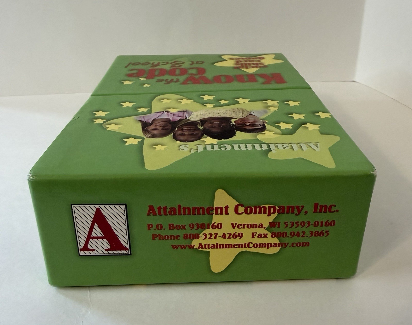 Vintage 2003 Know The Code At School Social Skills Game By Attainment Pre-Owned