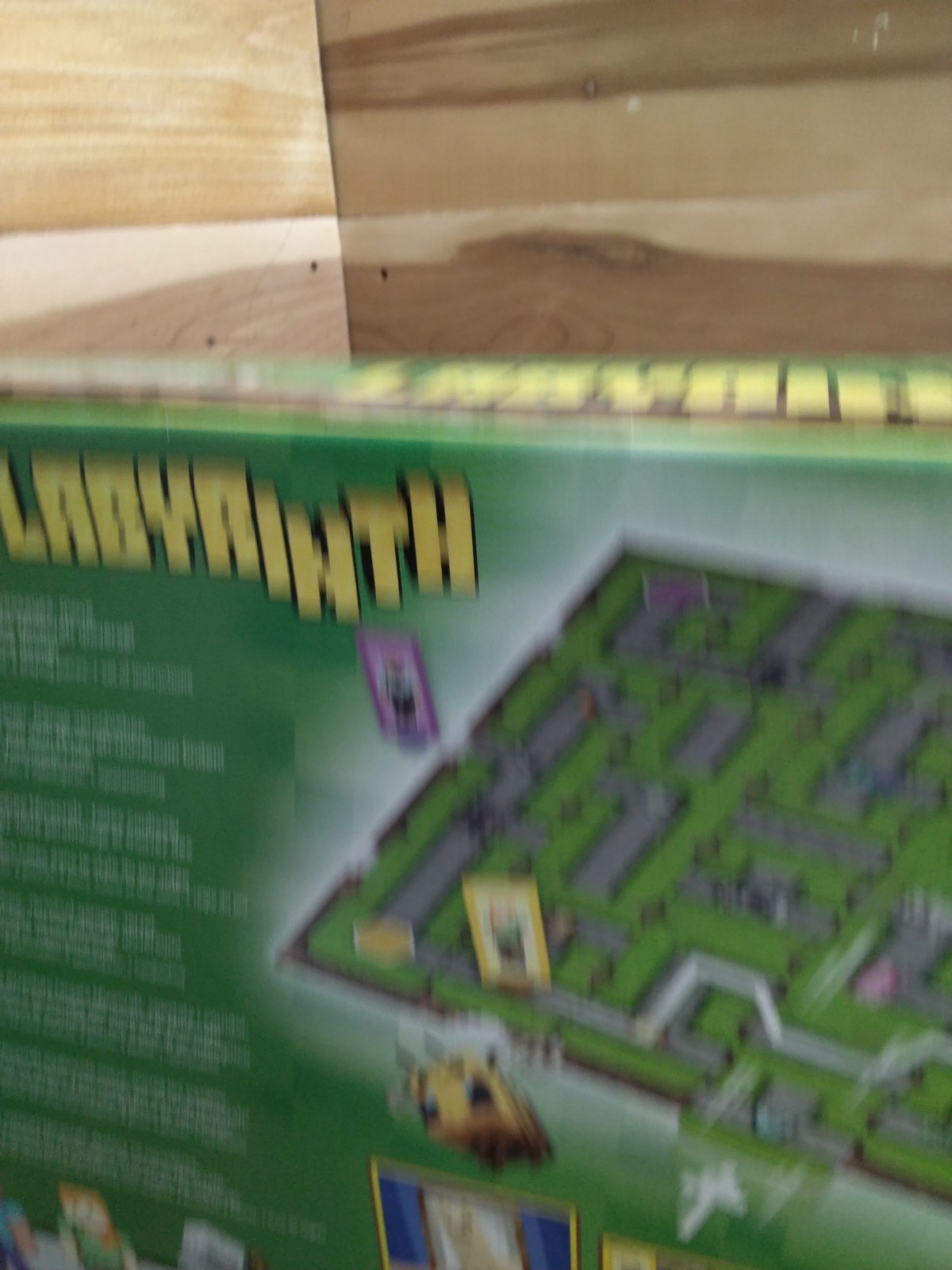 Minecraft Labyrinth Board Game 2-4 Players Age 7 An Up Sliding Maze Mechanics