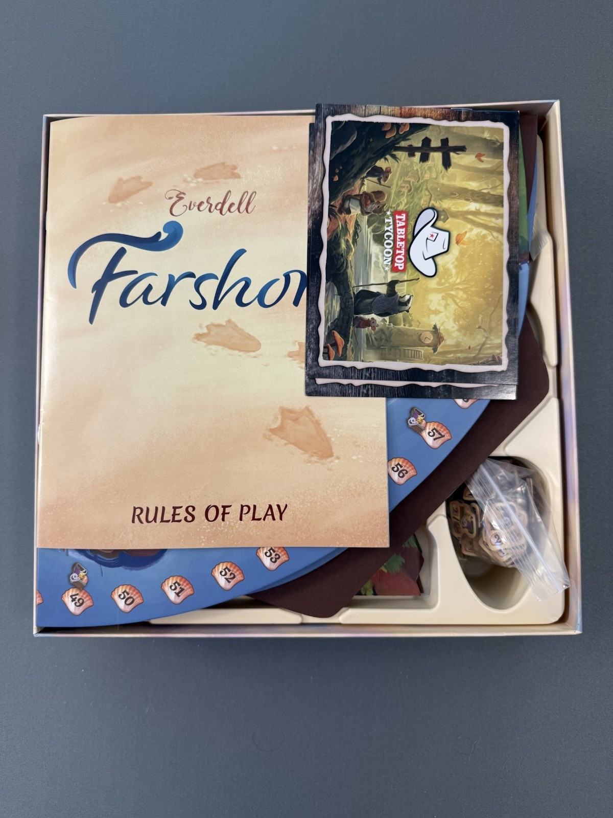Everdell Farshore – Collector’s Edition w/ Deluxe Components & Solo – Board Game