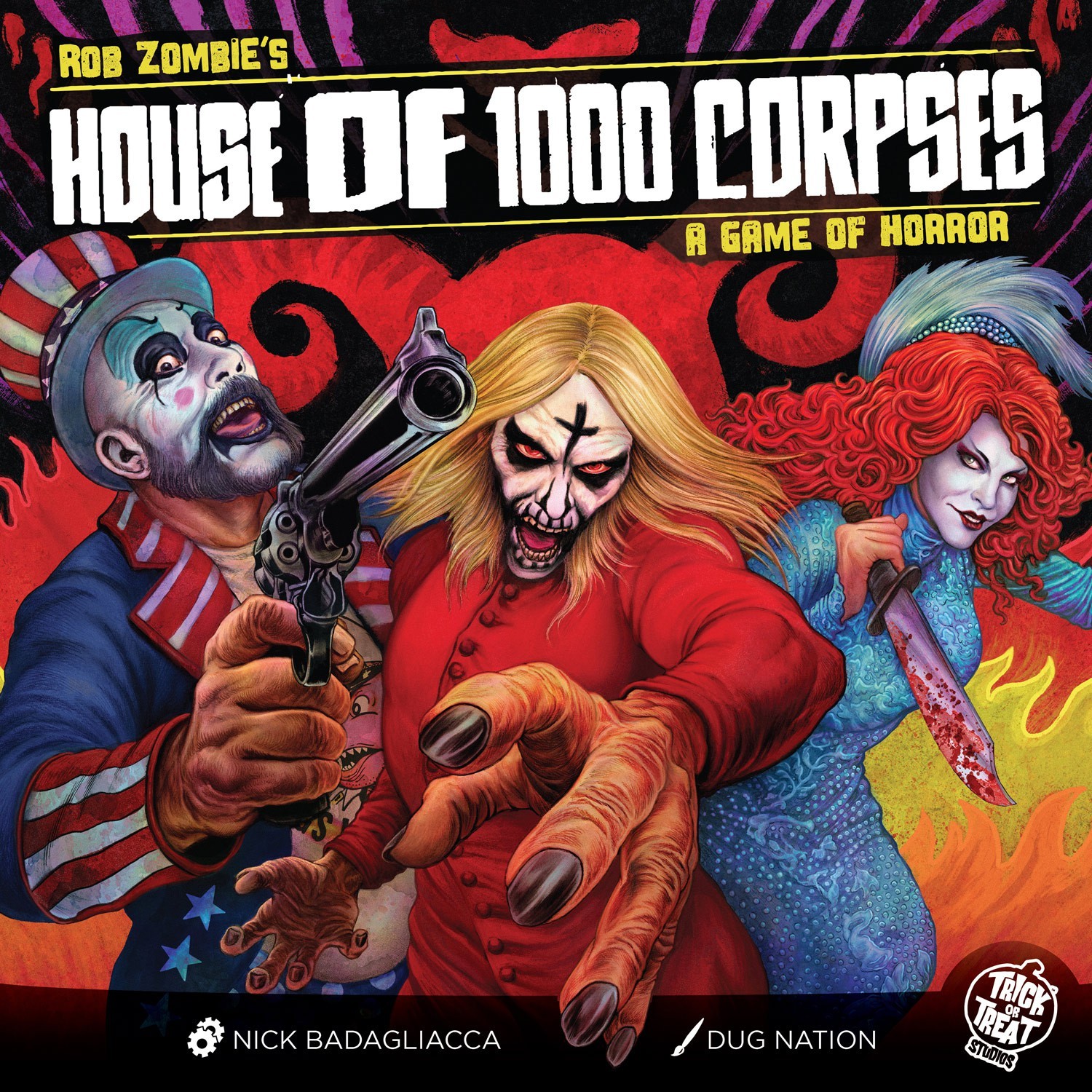 House of 1000 Corpses A Game of Horror Board Game