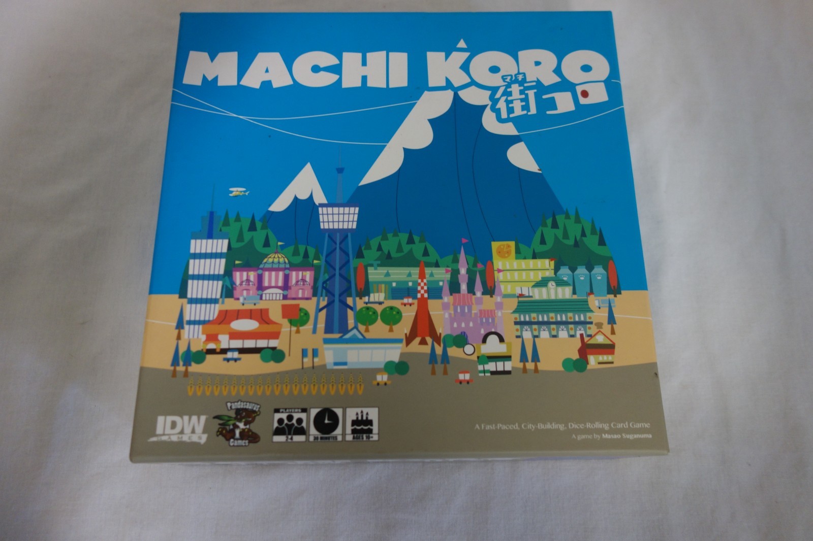 Machi Koro Card Game IDW Games 2015 City Building 100% COMPLETE