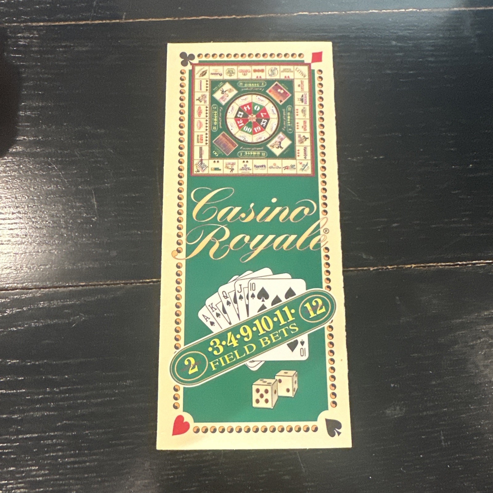 Casino Royale The Las Vegas Board Game Used