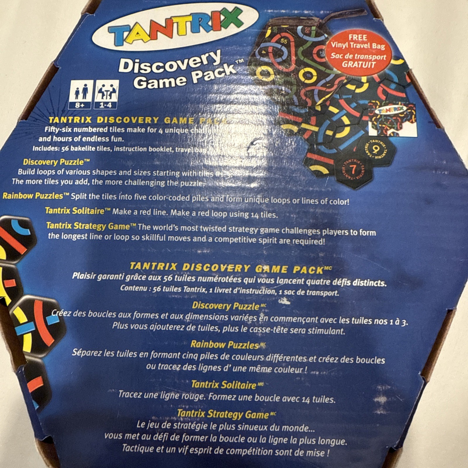 Tantrix Discovery Game Pack Strategy Family Board Game Challenging Puzzles
