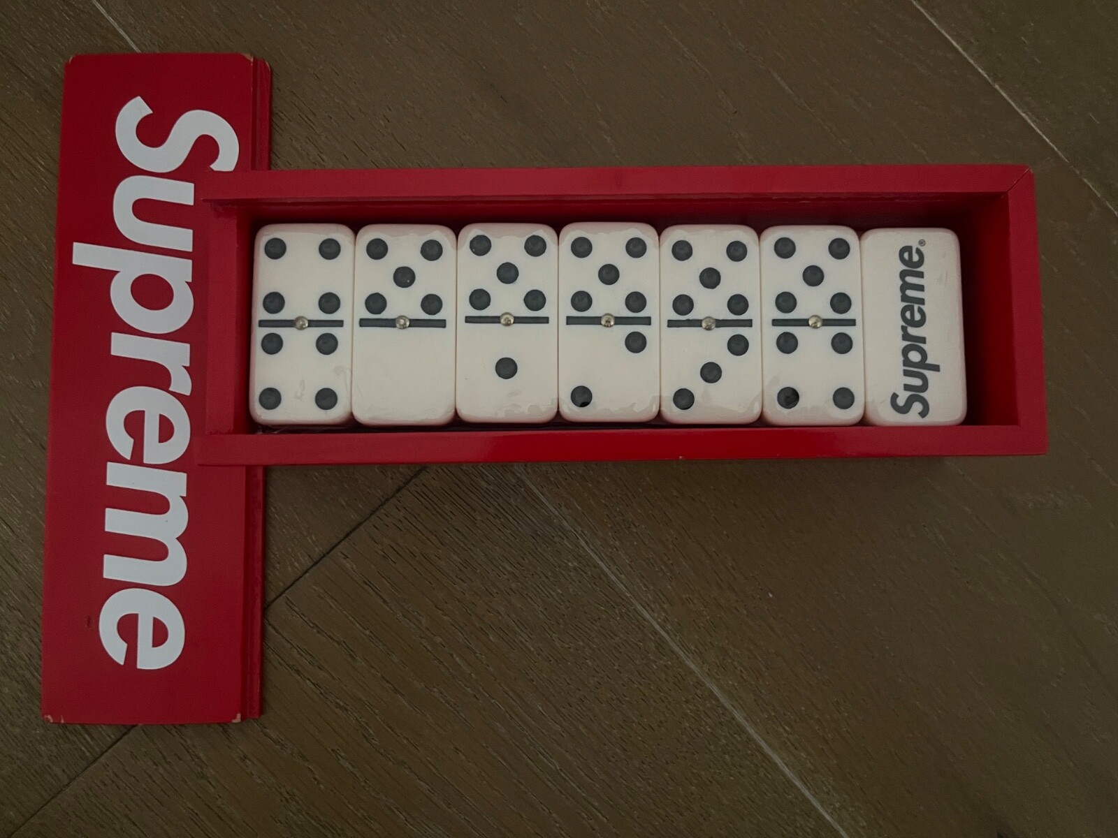 Sealed 2012 Supreme Domino Set – Wooden Box