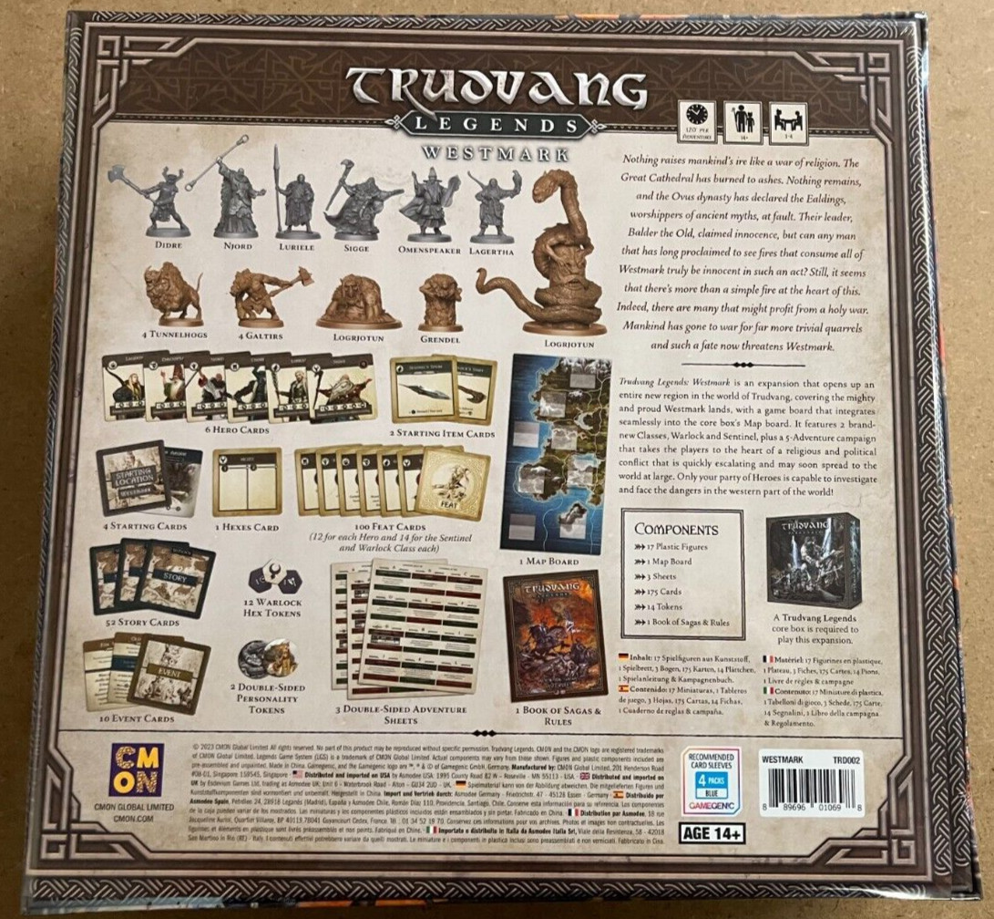 Trudvang Legends Wave 2 (No Core Game) – Expansions, Plastic Runes / PoIs