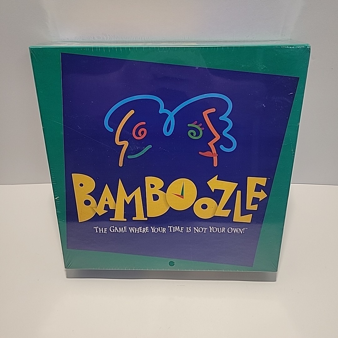 1997 VINTAGE BAMBOOZLE GAME PARKER BROTHERS NEW FACTORY SEALED BORED IDEAS