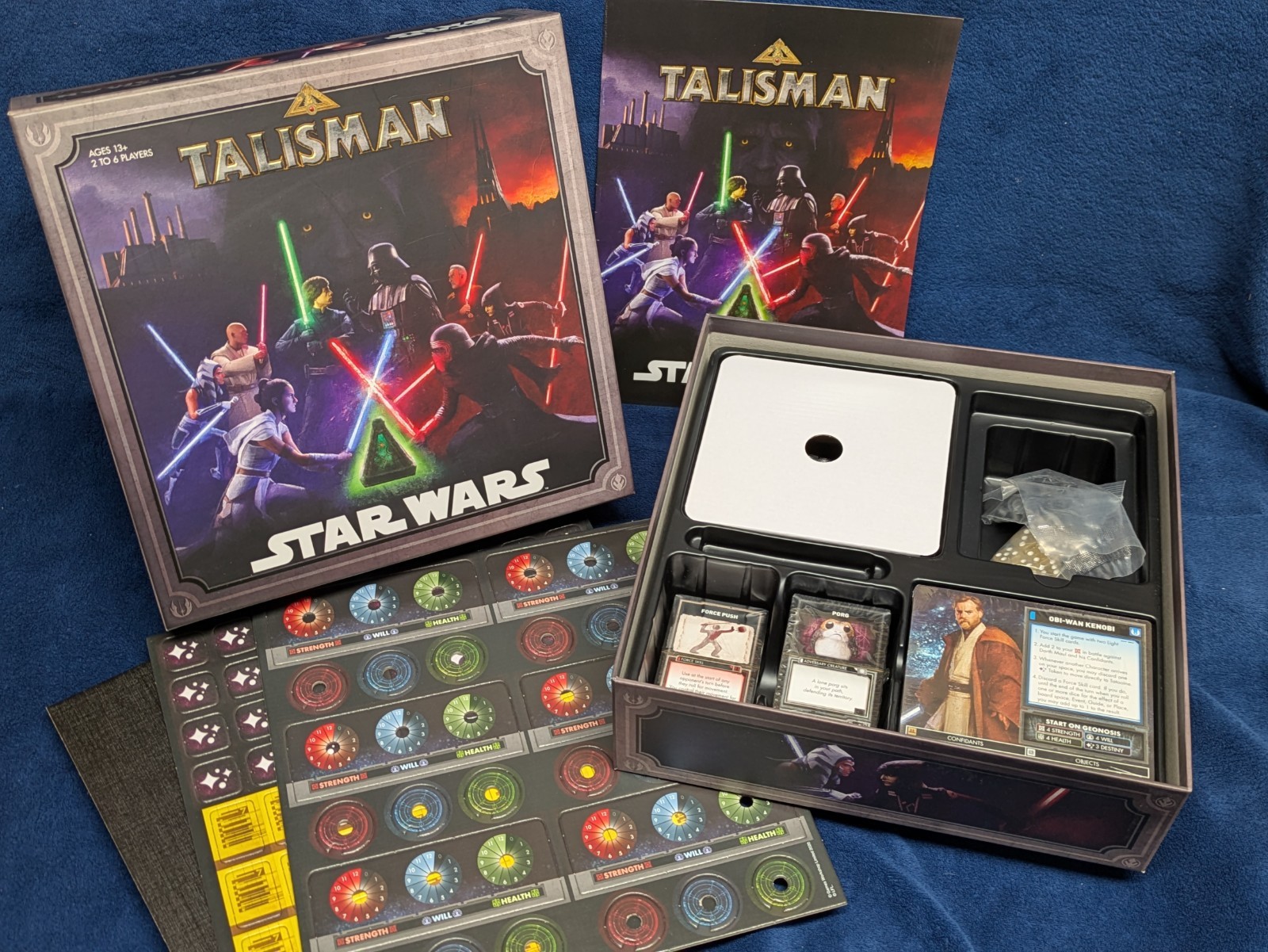 NEW Talisman Star Wars Adventure Board Game SEALED COMPONENTS – ENGLISH