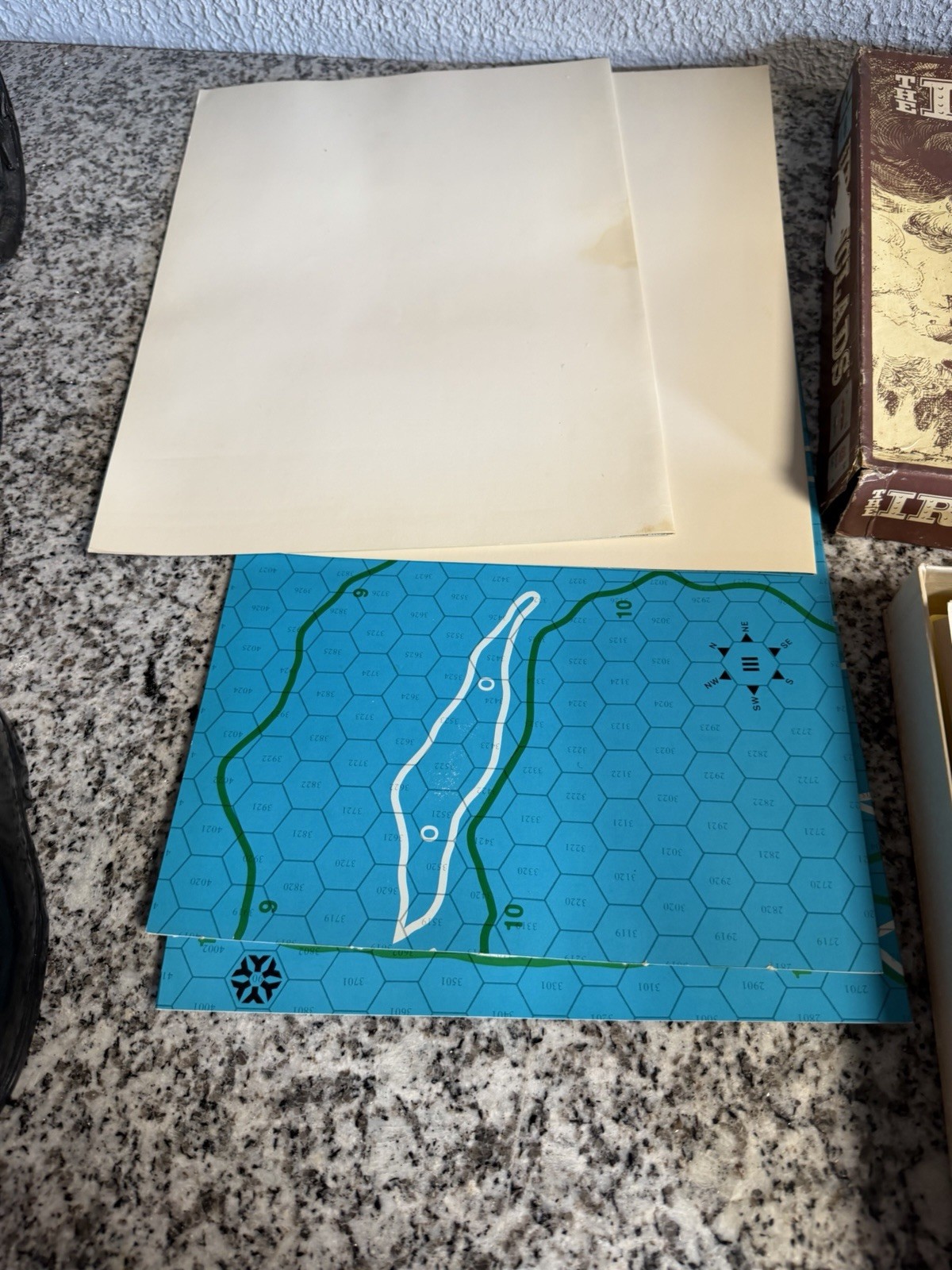 The Ironclads Board Game Naval Civil War Combat 1861 1865 SOME Unpunched Counter