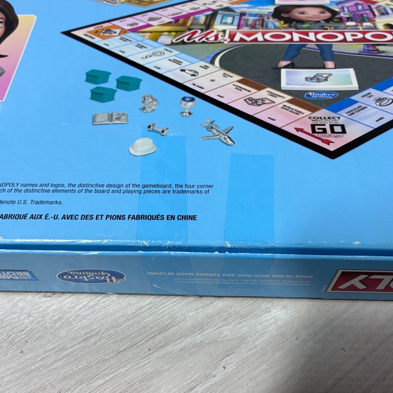 Ms. Monopoly Board Game Complete Female Inventors Edition Hasbro Strategy Family