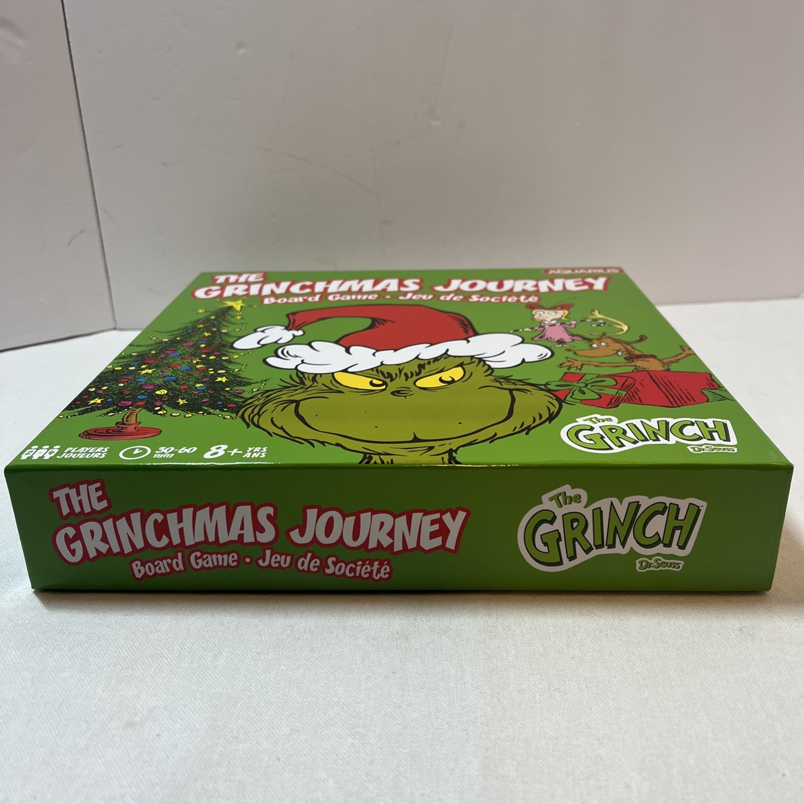 The Grinchmas Journey Board Game New in Box by Aquarius 8+ Years 2-4 Players