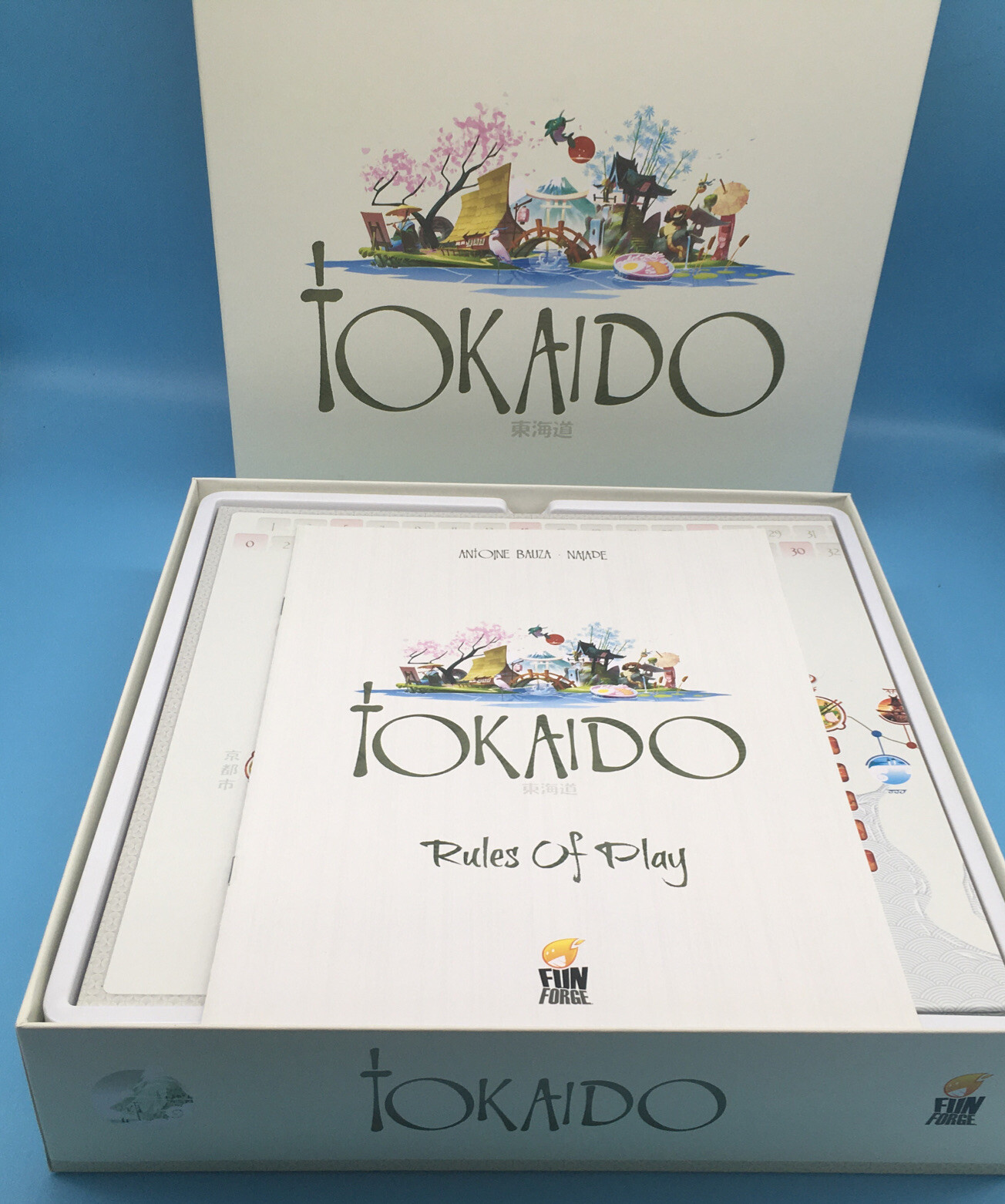Tokaido Board Game By Fun Forge 2014 edition
