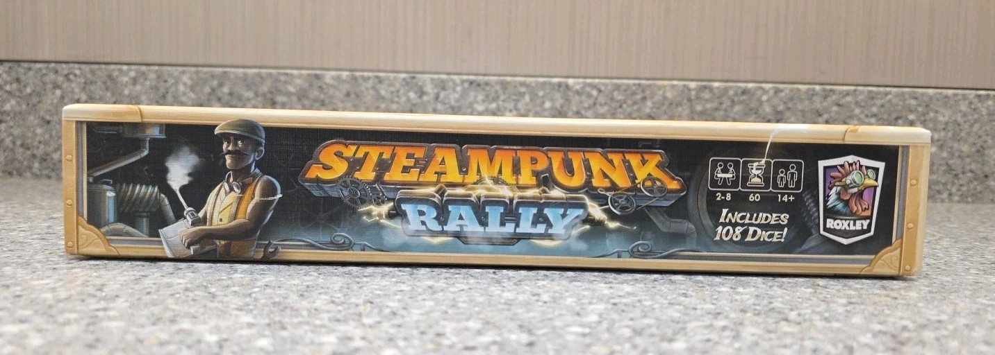 Steampunk Rally Board Game Build Fantastical Machine ROX200 2014 Roxley Complete