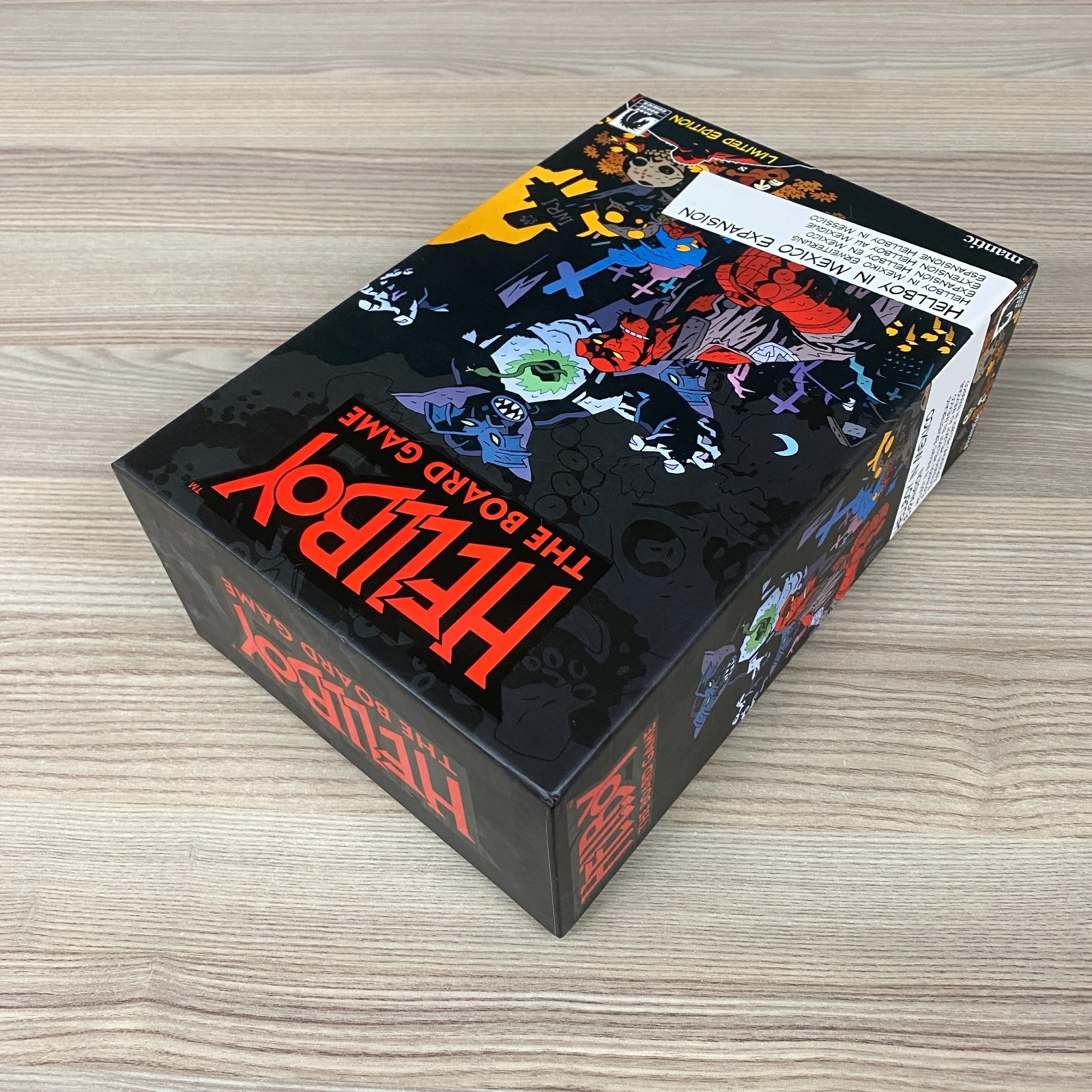 HELLBOY IN MEXICO EXPANSION HELLBOY THE BOARD GAME LIMITED EDITION MANTIC
