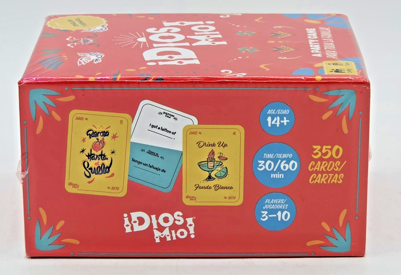 NEW ¡Dios Mio! Bilingual Party Card Game 2nd Edition Vers 2.0 Dios Mio FREE SHIP