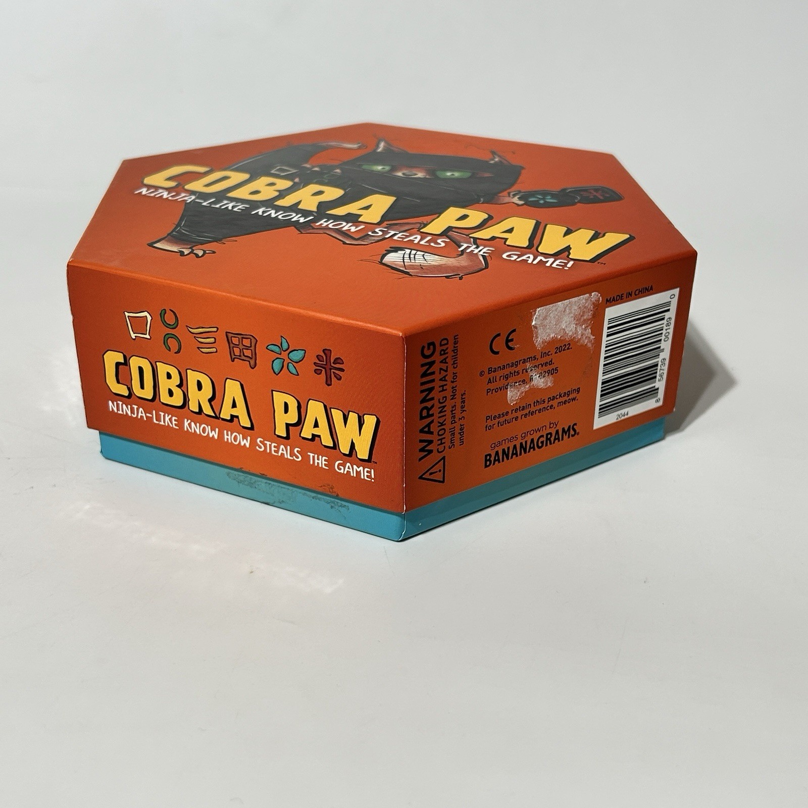 Cobra Paw Ninja Tile Game Bananagrams Master Meow Clawfuku Cat Ninja – Complete