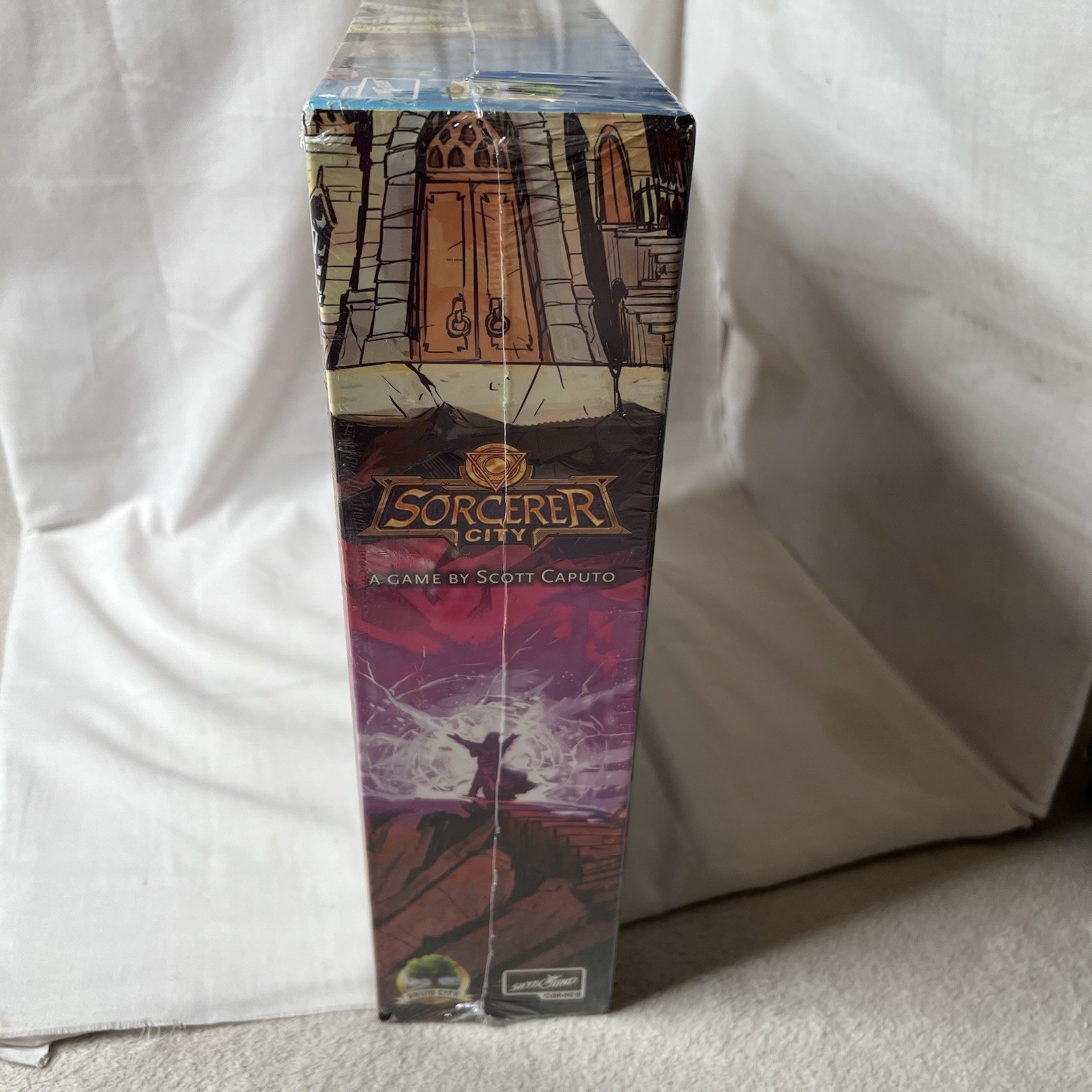 Brand New Sealed Sorcerer City Board Game by Scott Caputo Tile Laying Strategy