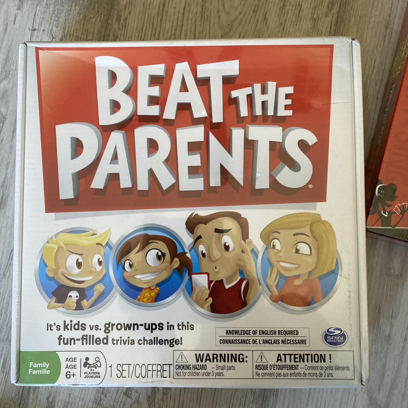 Disney Beat The Parents Kids vs Grown-Ups: Who Knows Disney Best? BNIB Sealed