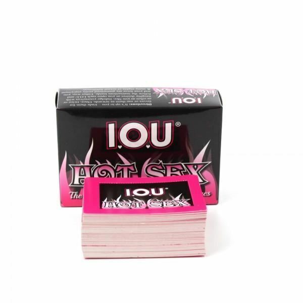 I.O.U. Hot Sex – Intimate Anniversary Gift- Romantic Adult Couples Date Night