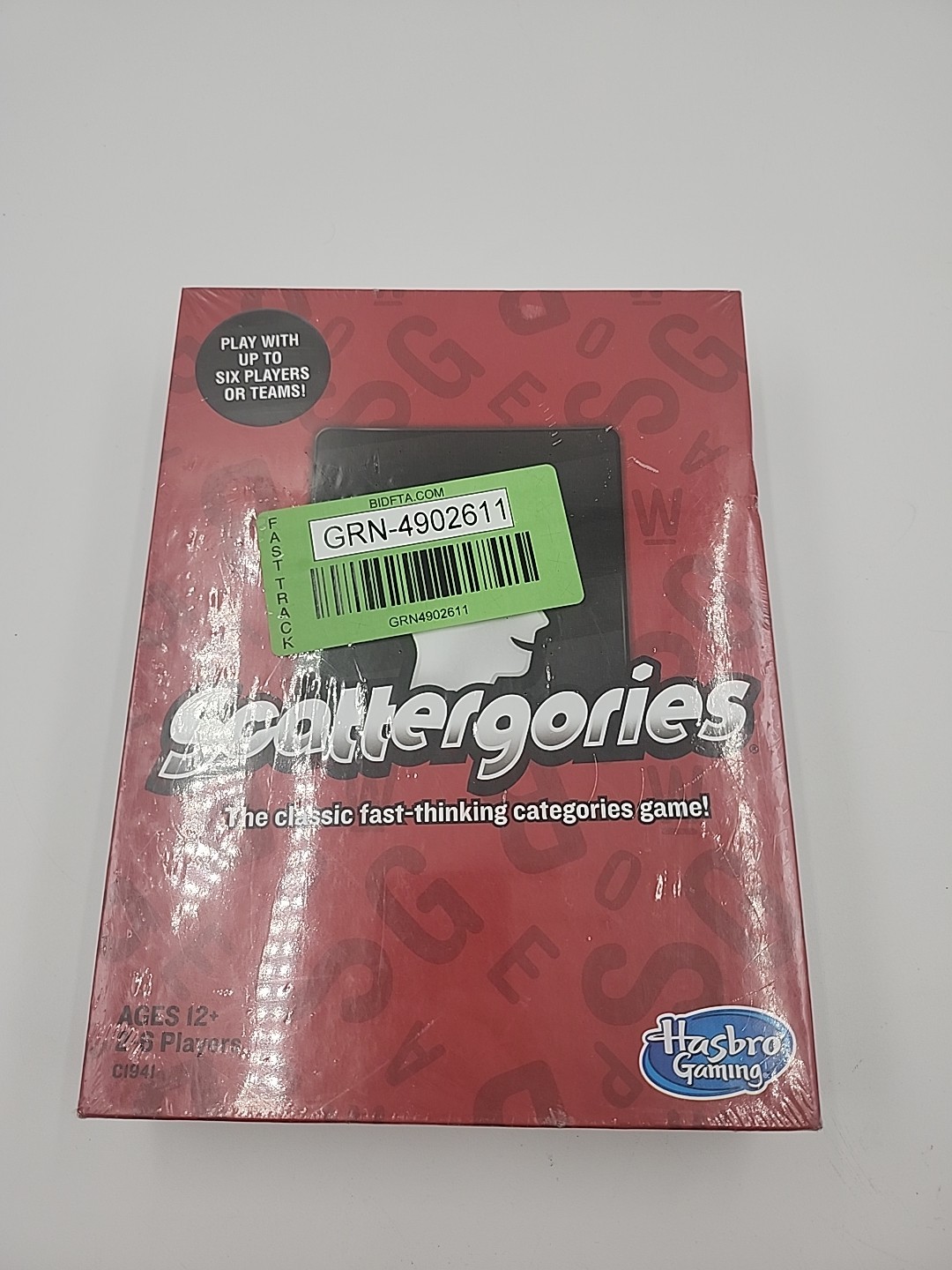 Scattergories Classic Game 2 Or More Players QUICK-WIT CATEGORIES Ages 13+ P1