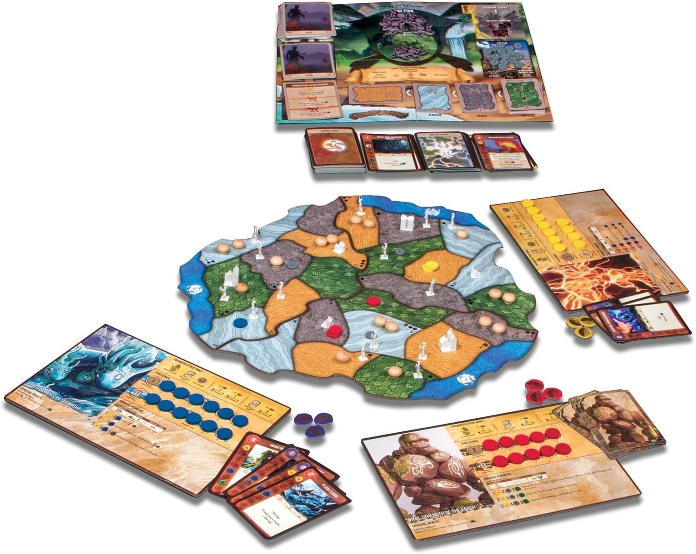 Spirit Island: Base Game | Cooperative Strategy Board Game | 1 to 4 Players |…
