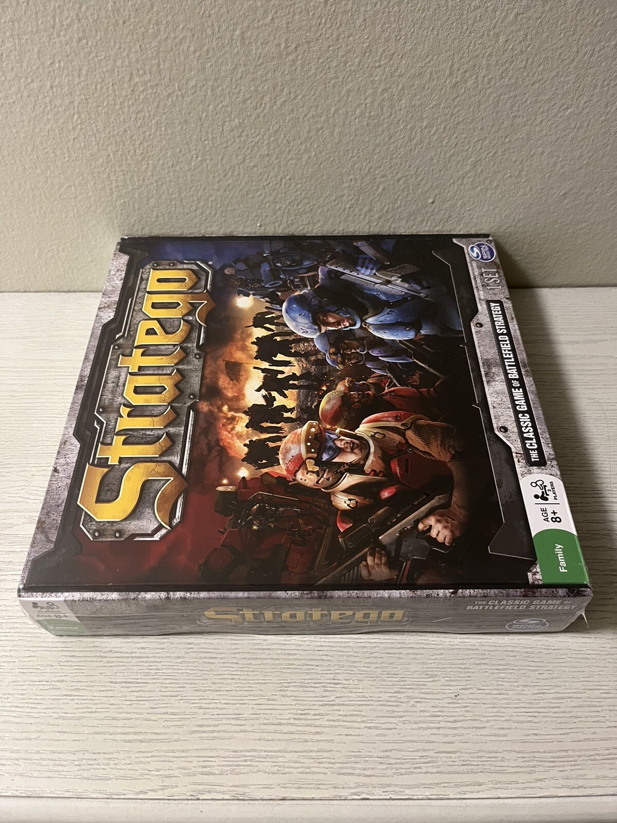 Stratego Classic Family Game of Battlefield Strategy Spin Master Jumbo Sealed