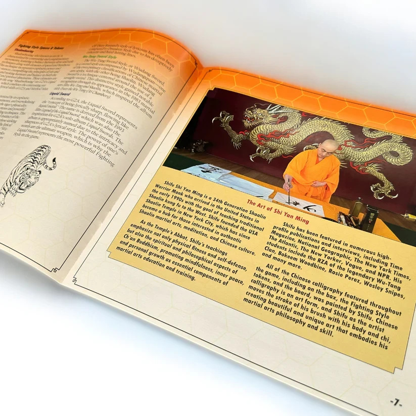 Shaolin (Wu-Tang Inspired Board Game)