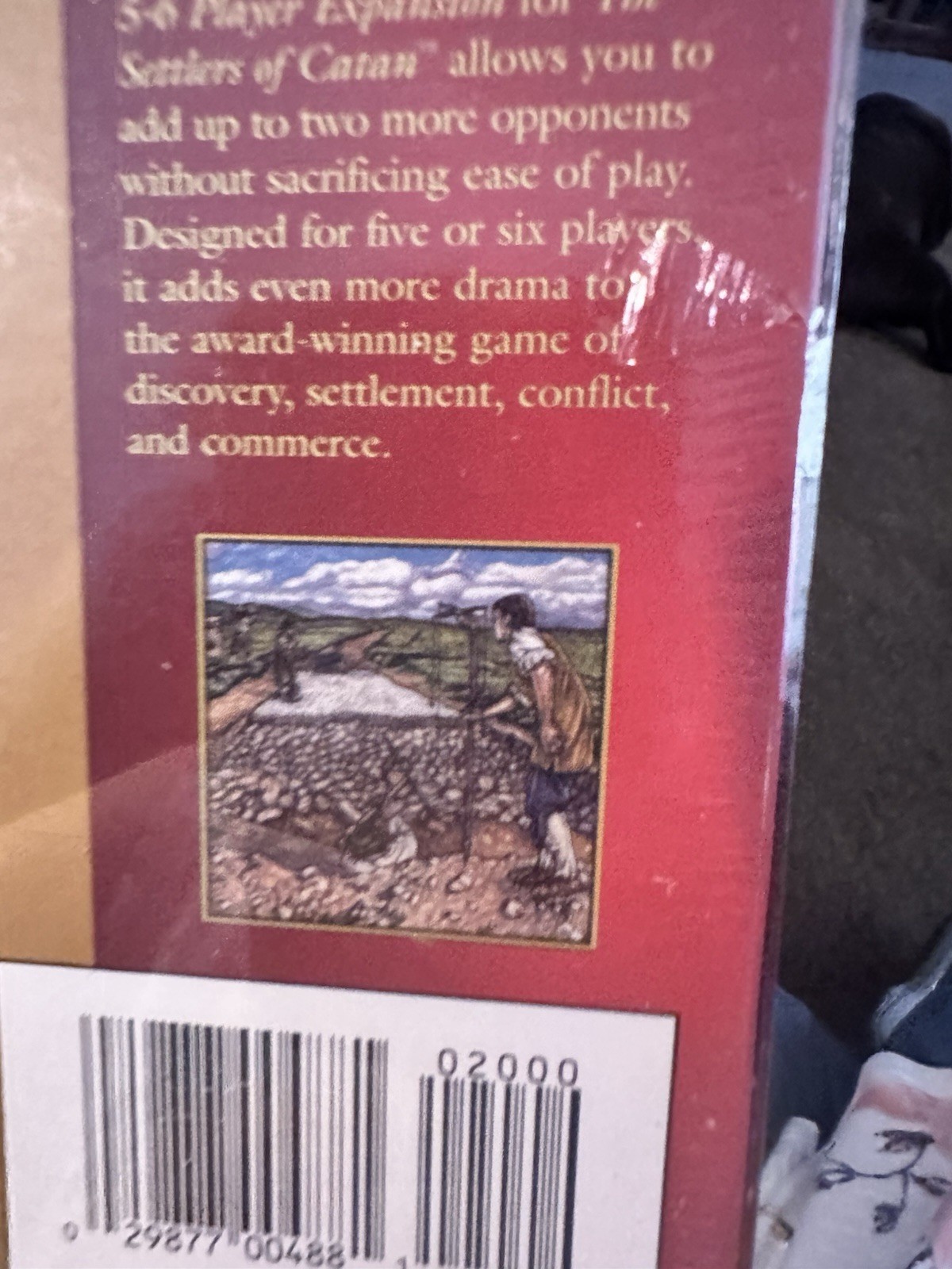 THE SETTLERS OF CATAN 5-6 Player Expansion 1999 #488 Mayfair Games NEW Sealed