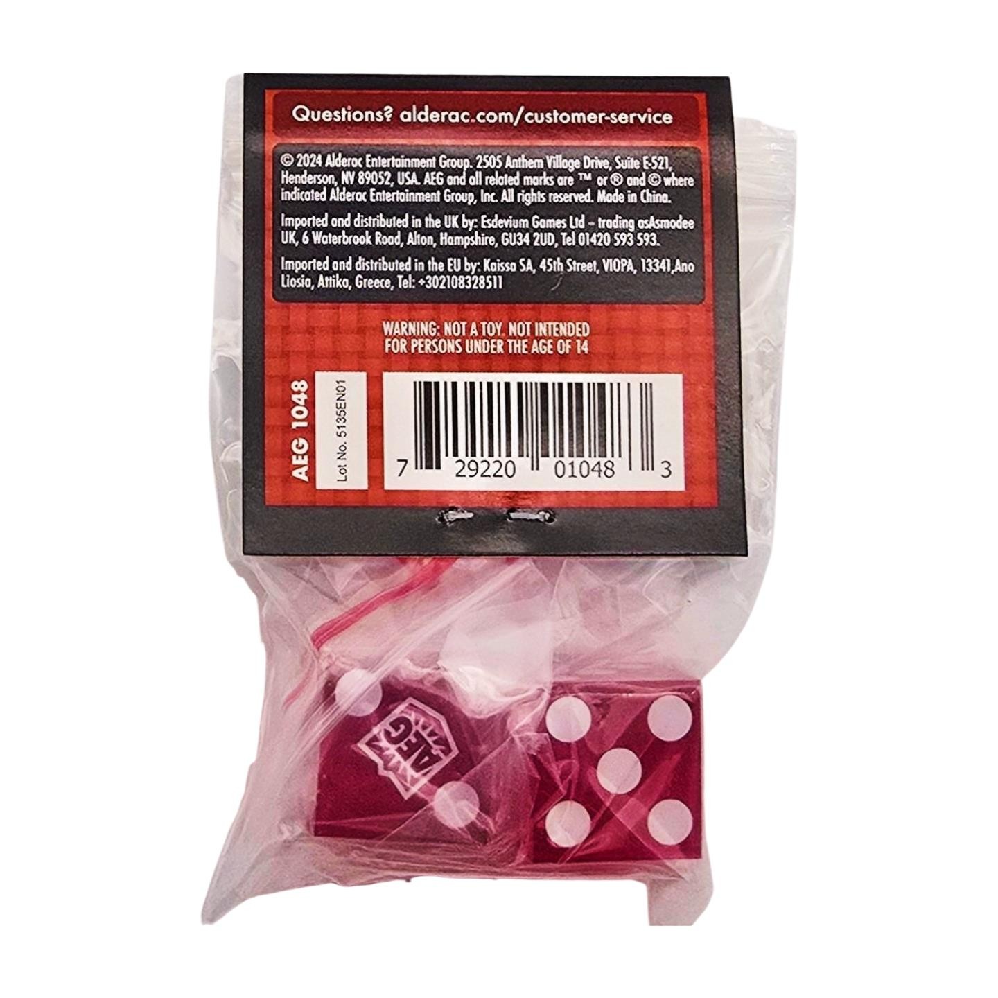 Ready Set Bet: Red Dice Set by AEG – SEALED