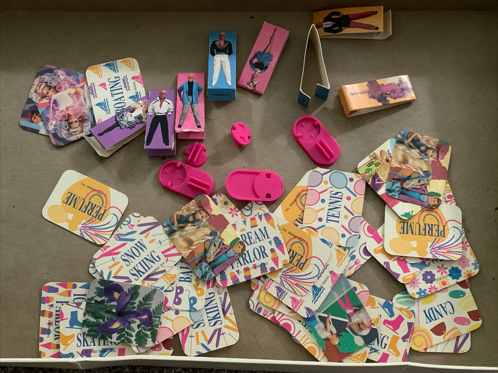 Vintage Barbie Dream Date Board Game 1992 Replacement Parts Pieces ONLY