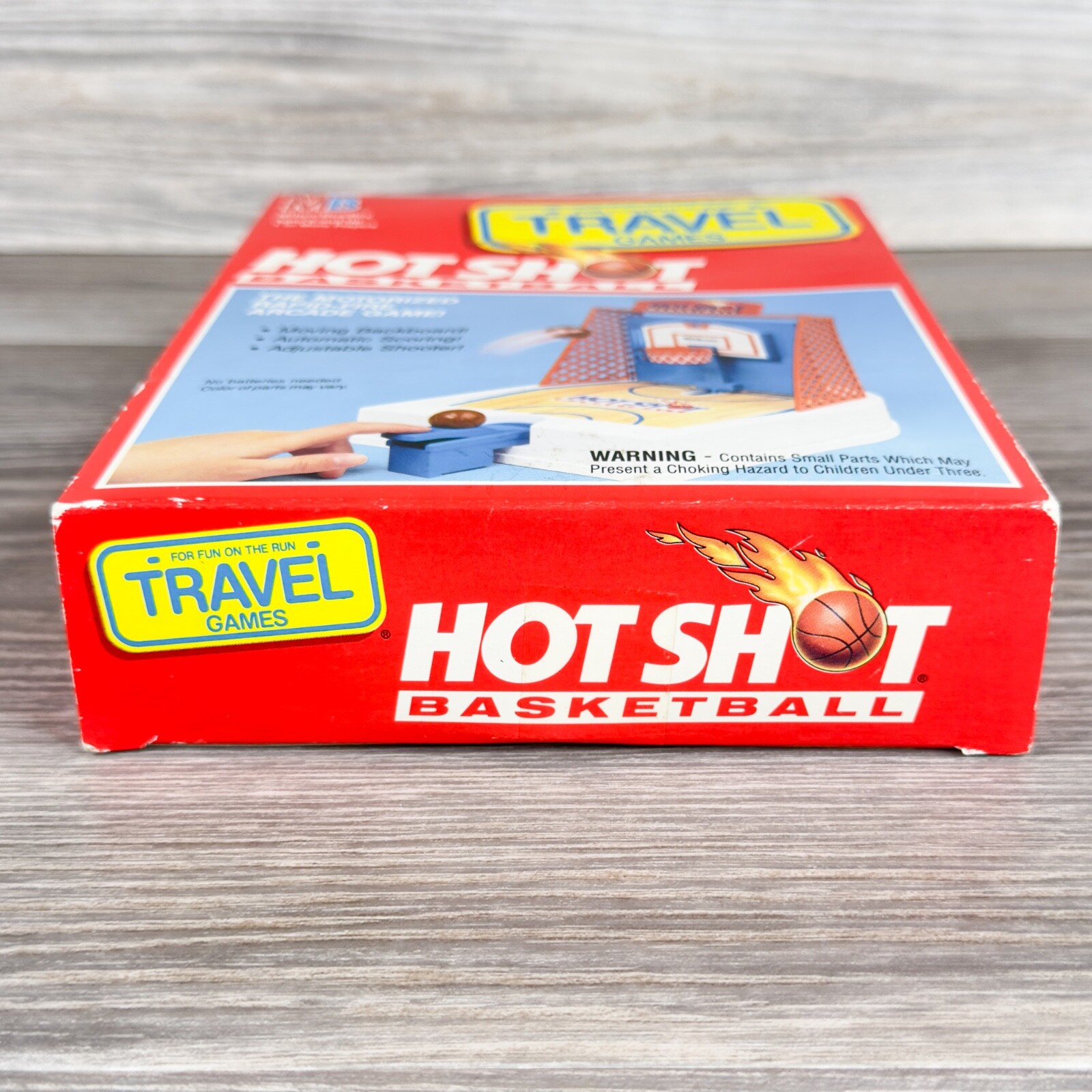 HOT SHOT BASKETBALL Travel Games (Milton-Bradley, 1992) New Still Sealed Vintage