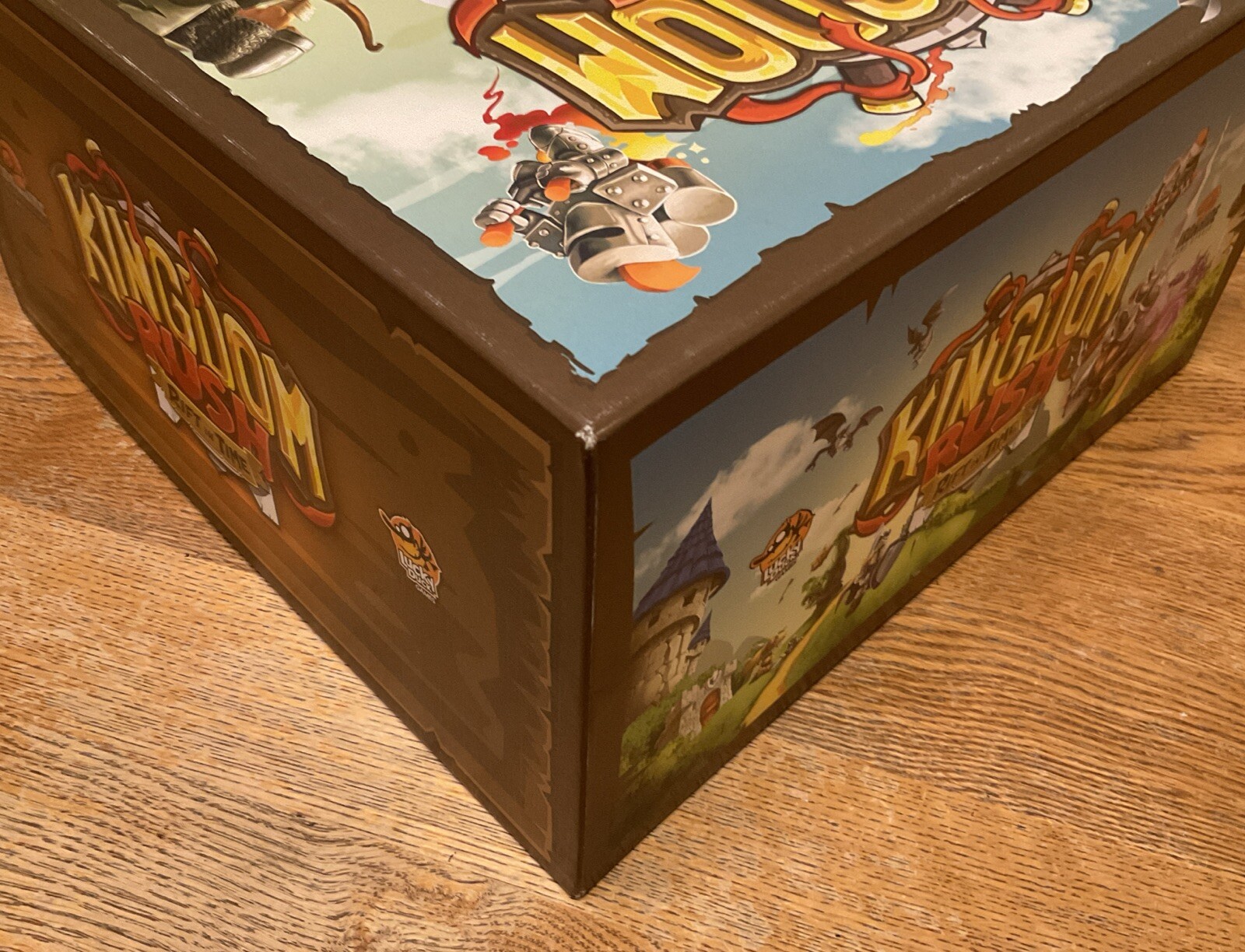 EUC Kingdom Rush Rift in Time Board Game COMPLETE, 1-4 Players 14+ 60-90 Minutes