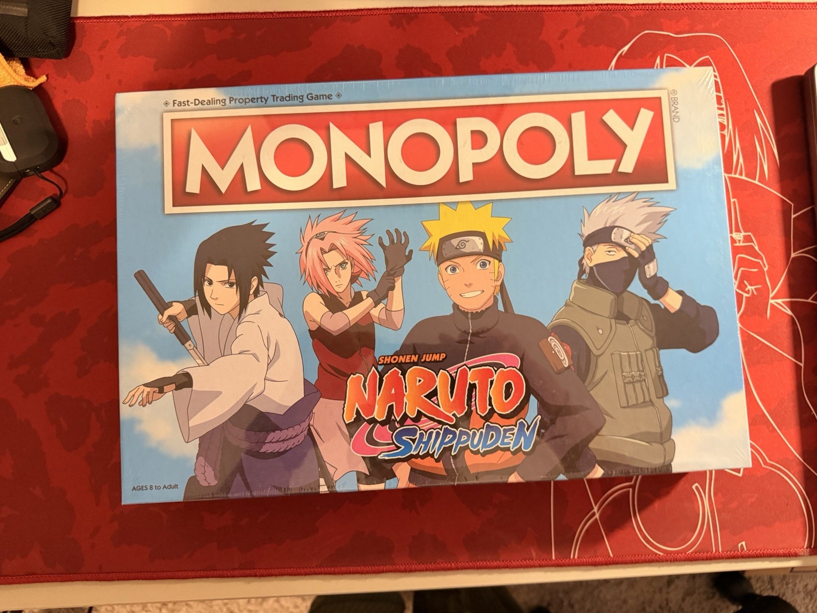 Shonen Jump Naruto Shippuden Monopoly Game Manga Anime Complete