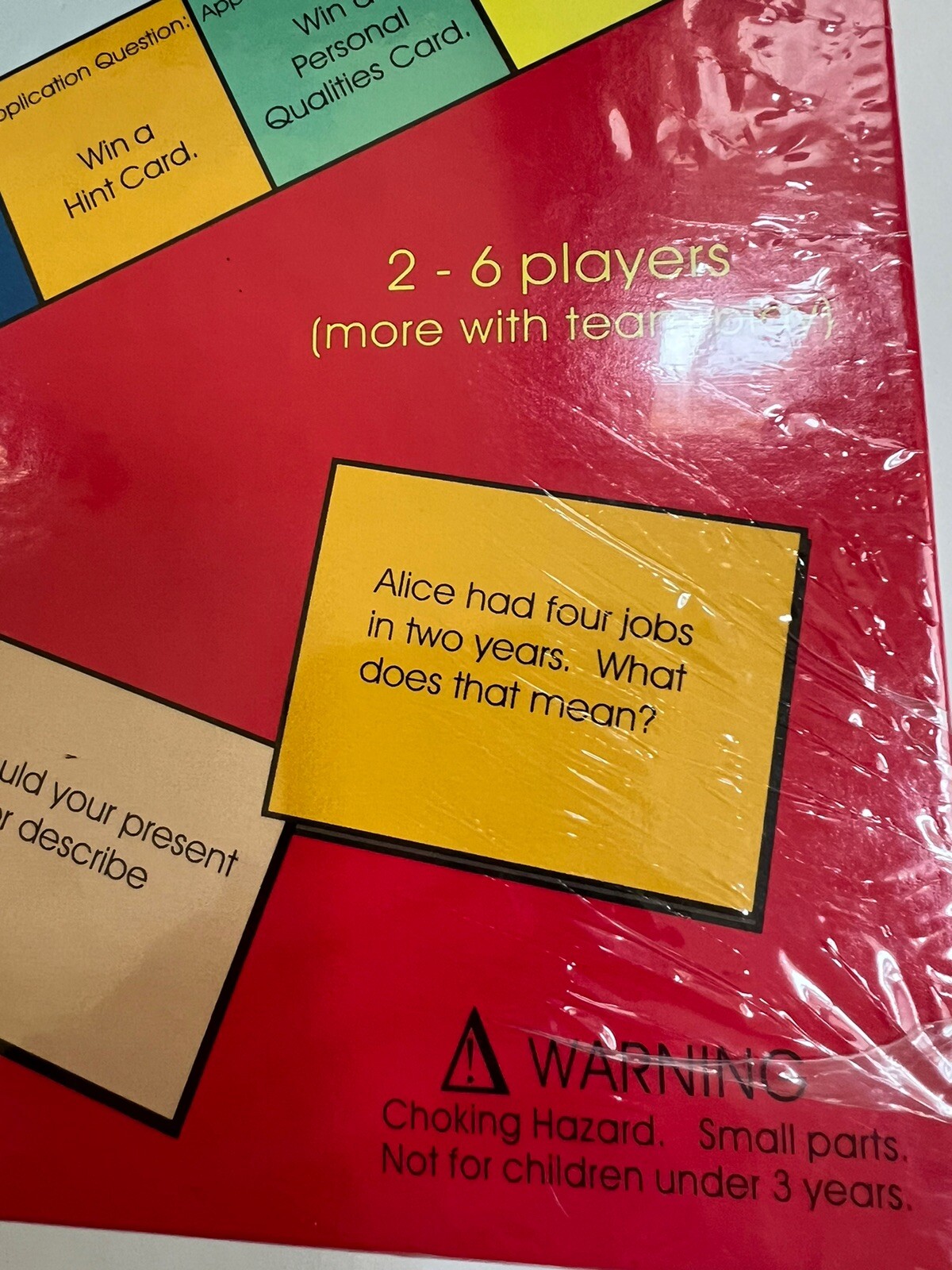 You’re Hired! Board Game 2-5 players Franklin Learning SEALED, Vintage 1996,