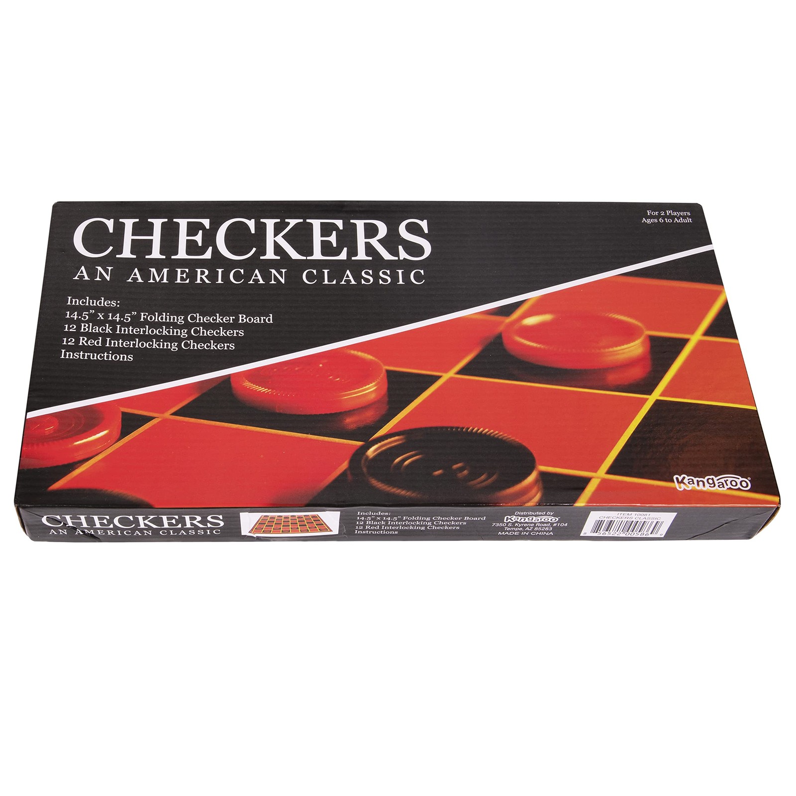 – Multiplayers Strategy Checker Board Game for Kids Adults – Portable Educat…