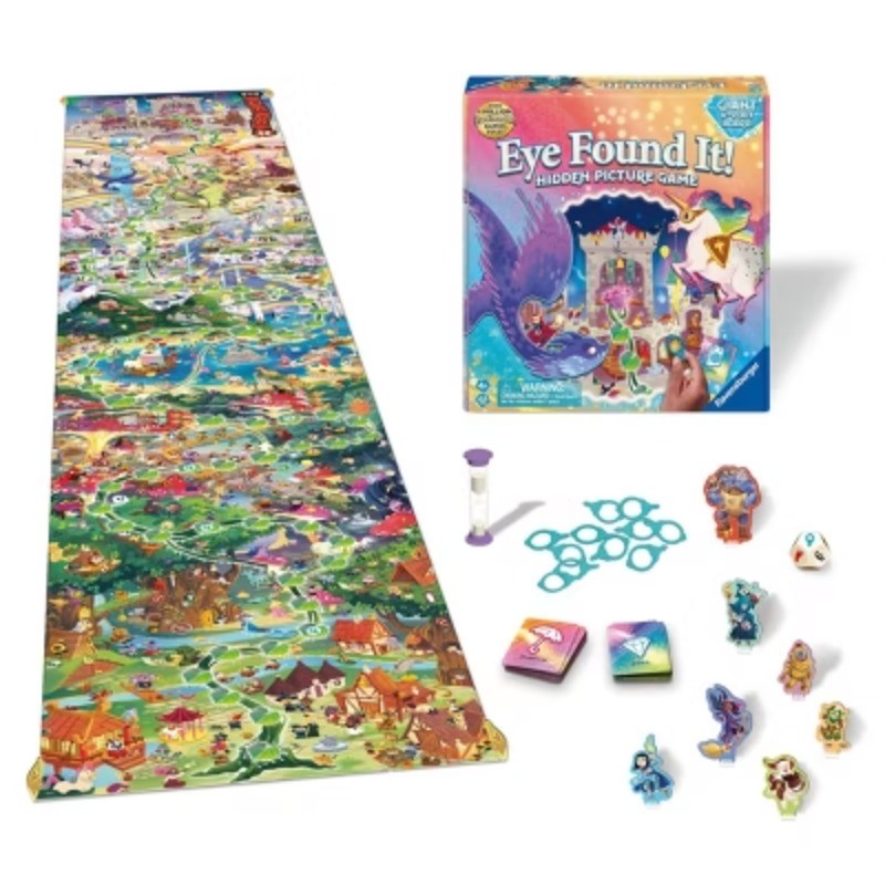 Found It! Fantasy Unicorns And Dragons Hidden Picture Board Games Board Games