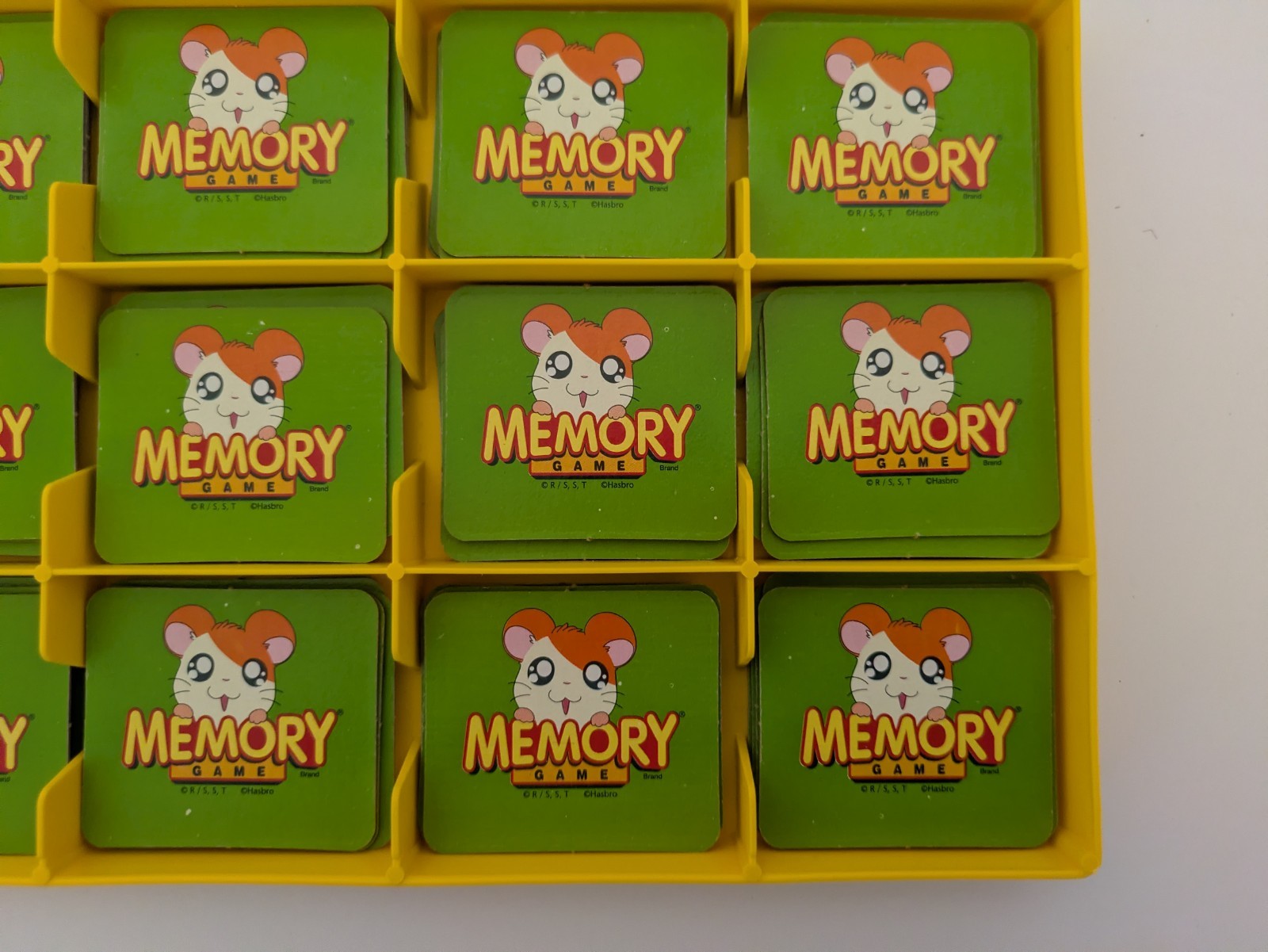 Hamtaro Memory Game COMPLETE Milton Bradley MB Hasbro 72 Cards 2002 Anime