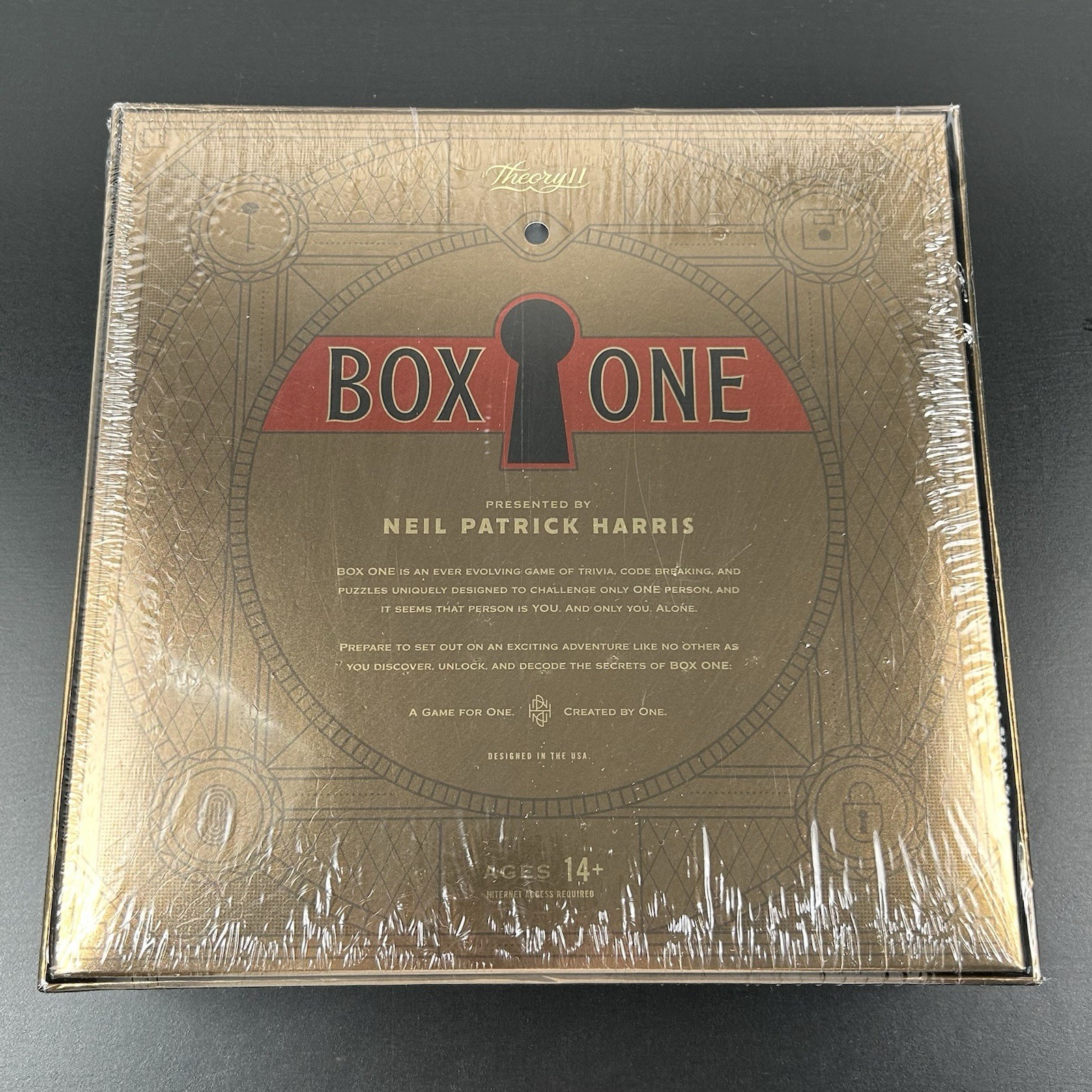 Box ONE Board Game Presented by Neil Patrick Harris theory11 2020