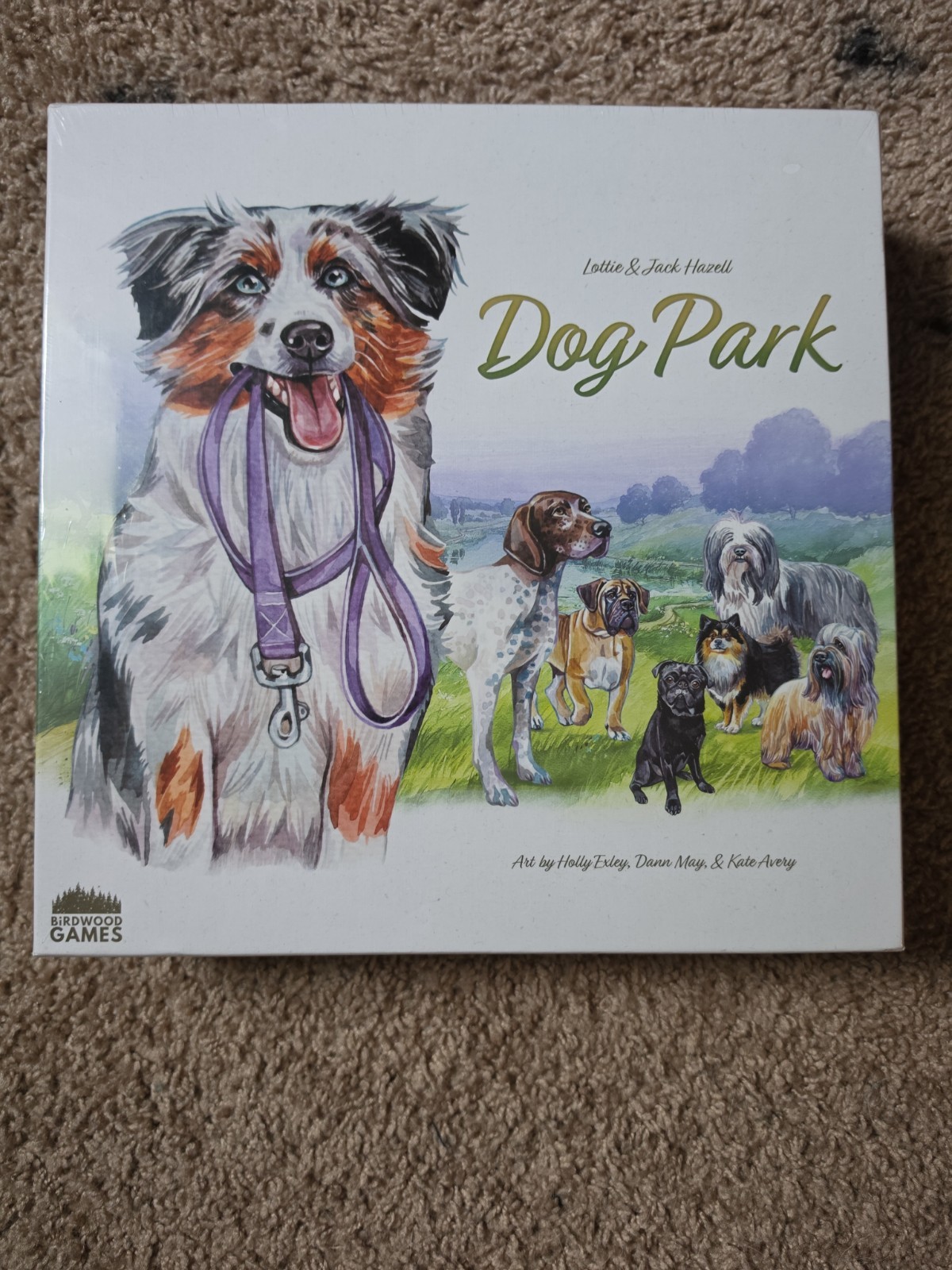 2021 – Birdwood Games – Dog Park Board 1-4p Game – Lottie & Jack Hazell – Sealed