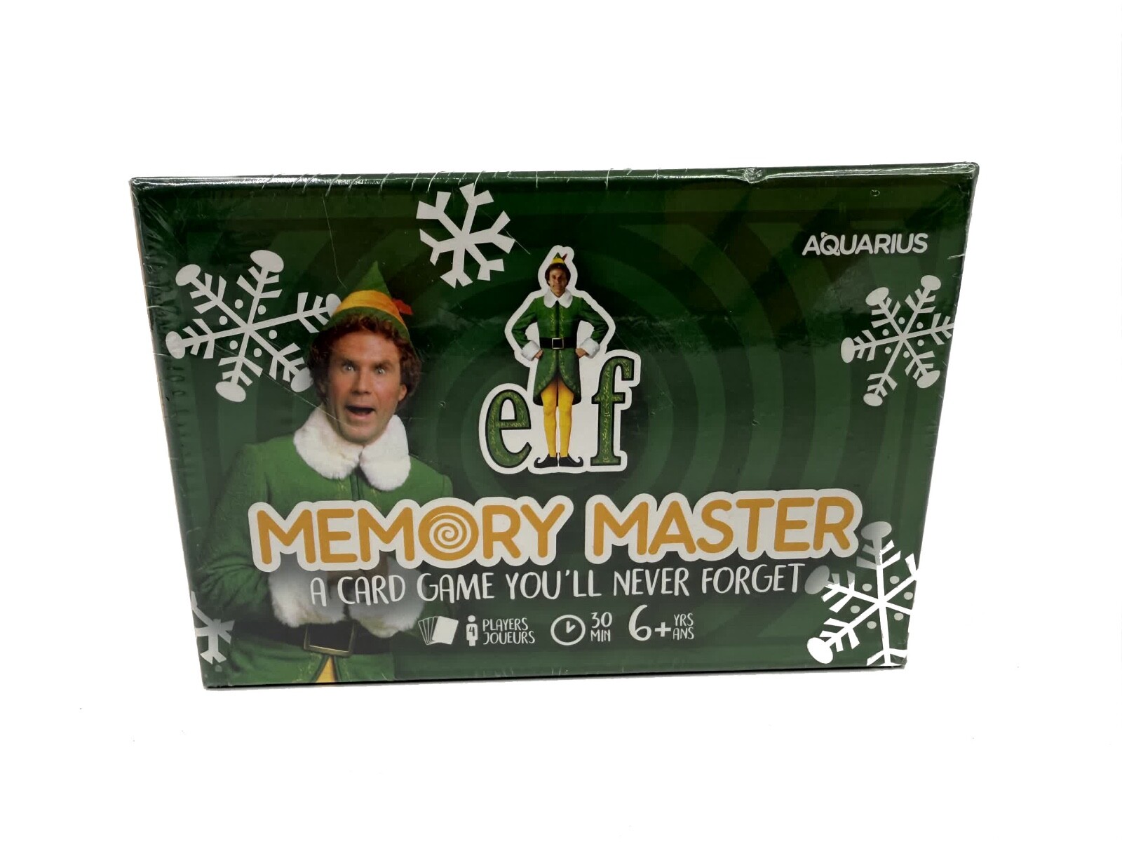 Elf Memory Master Card Game, Multi Player, New Sealed, Elf Movie Christmas