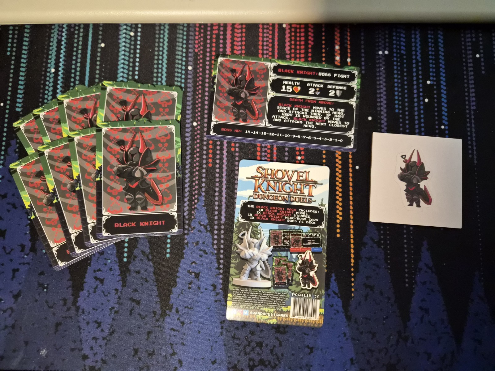 Panda Cult Board Game Shovel Knight: Dungeon Duels – Black Knight