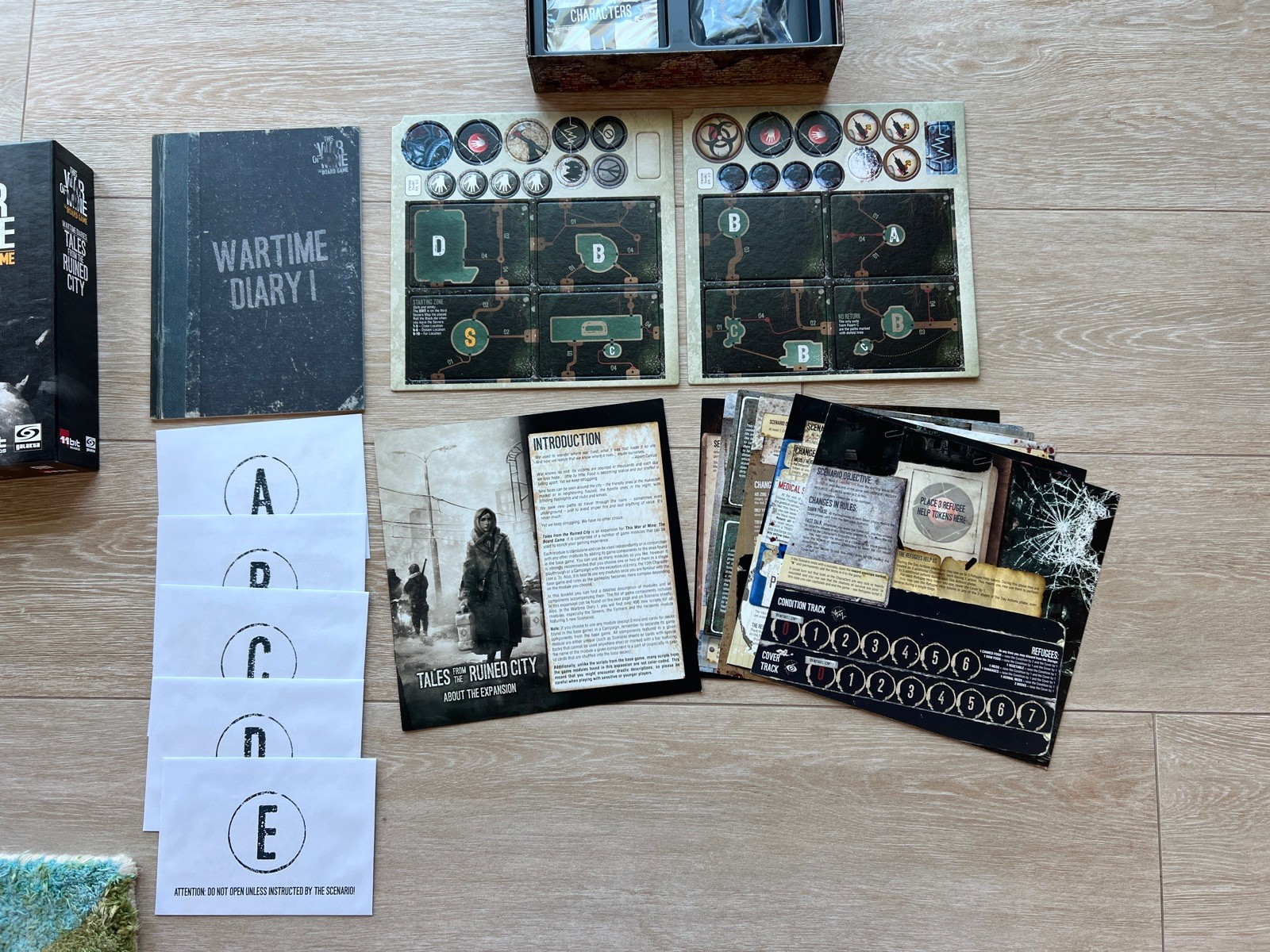 This War of Mine: Tales from the Ruined City Expansion Unpunched/Unplayed 100%