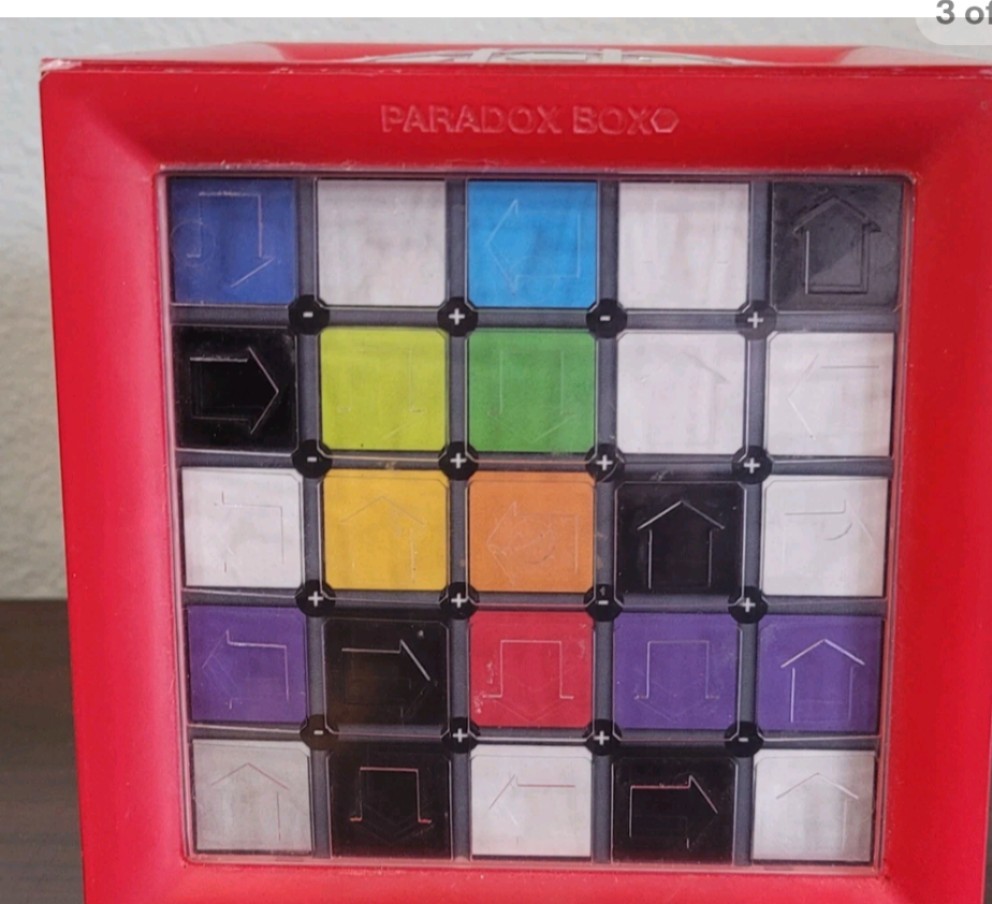Paradox Box Challenging Labyrinth Game Fat Brain Games Maze Puzzle Marble