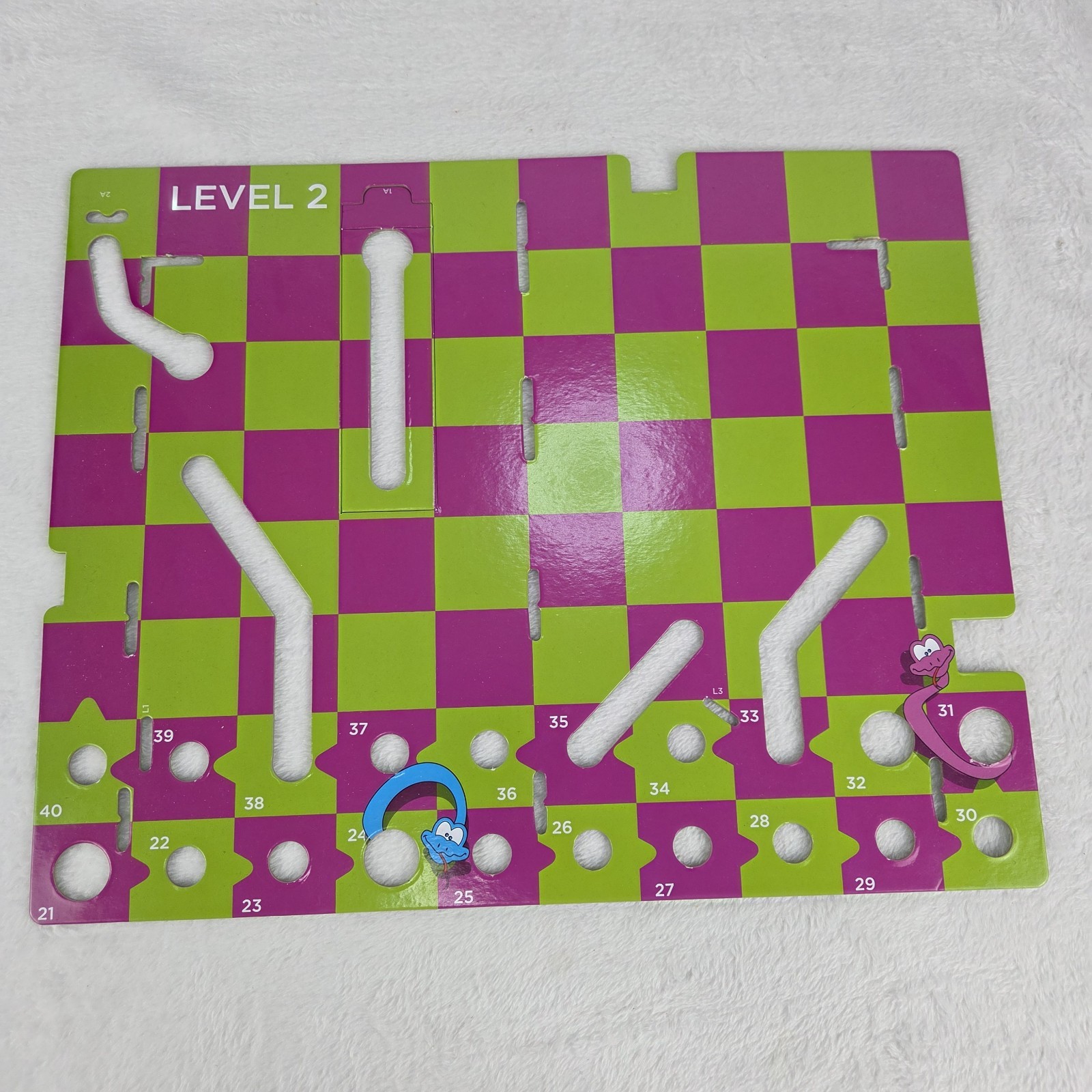 Multi-Level 3D Snakes And Ladders Board Game Happy Puzzle Company 2021 Complete