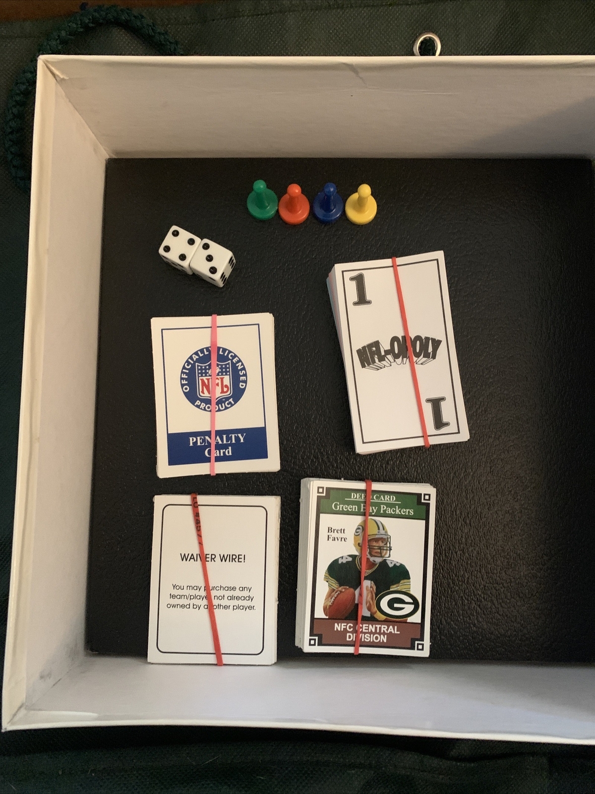 VTG NFL-OPOLY Officially Licensed NFL Board Game Two Player Prices Missing