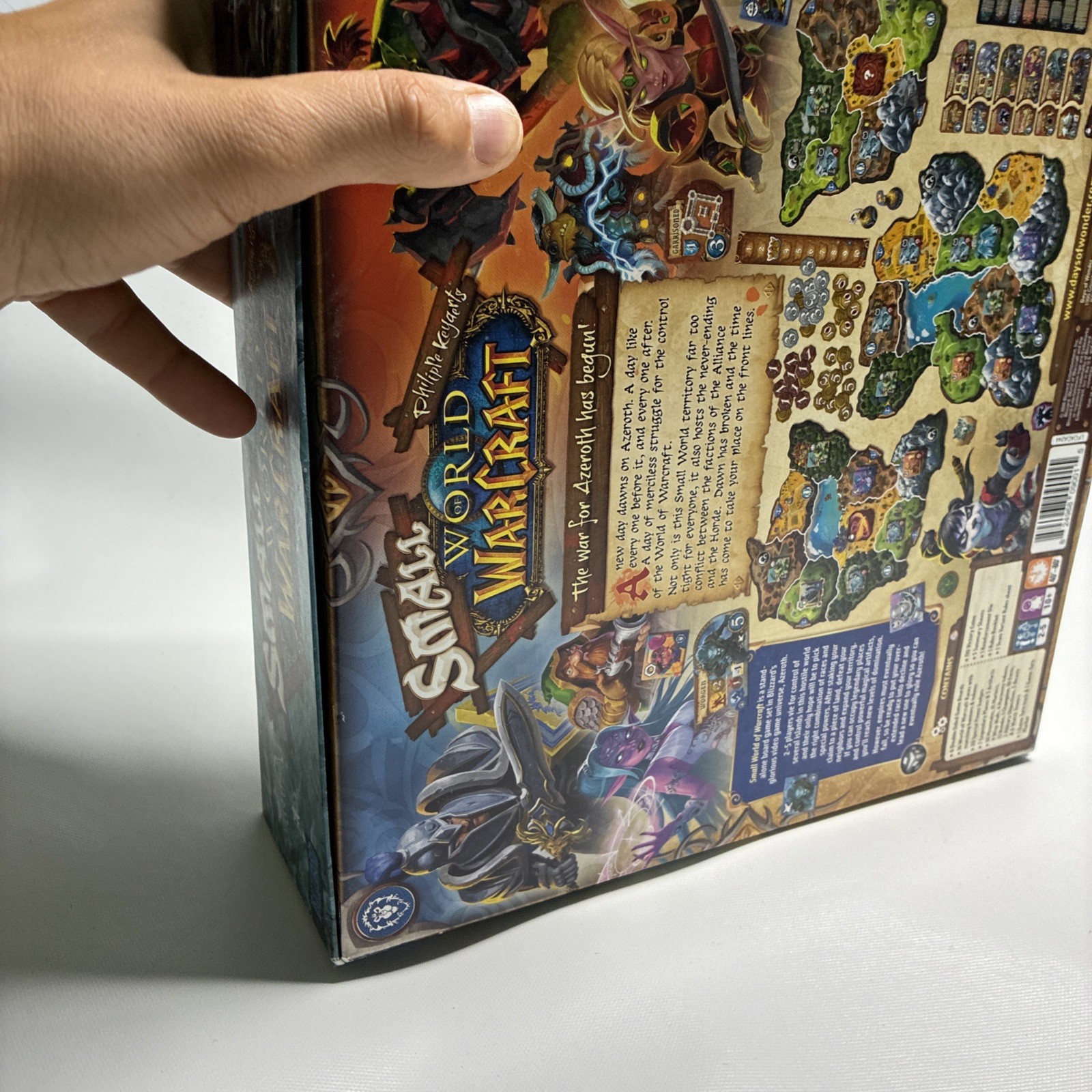 Small World of Warcraft Board Game Days of Wonder Blizzard 2-5 Players Complete