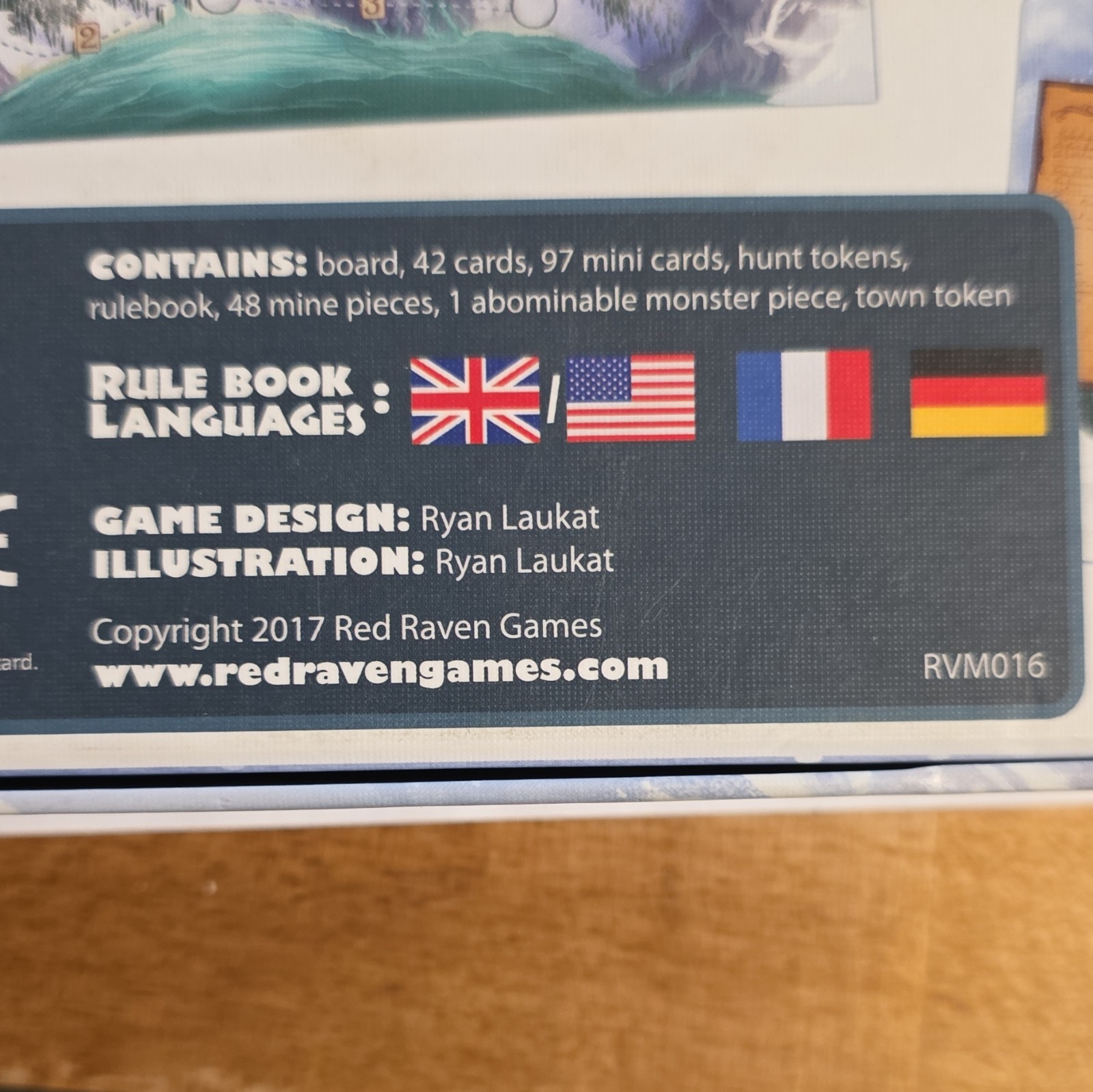 Red Raven Games Klondike Rush Board Game 2017 2-5 Players 13+ RVM016 AUTOGRAPHED